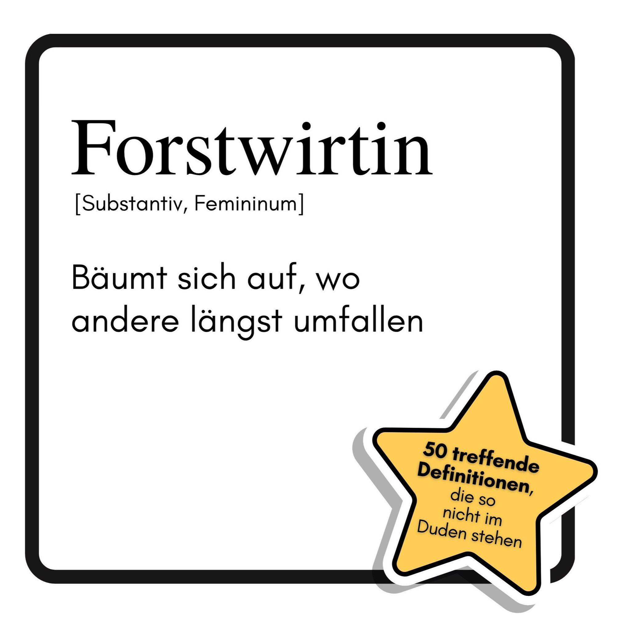 Vorderes Coverbild Forstwirtin
