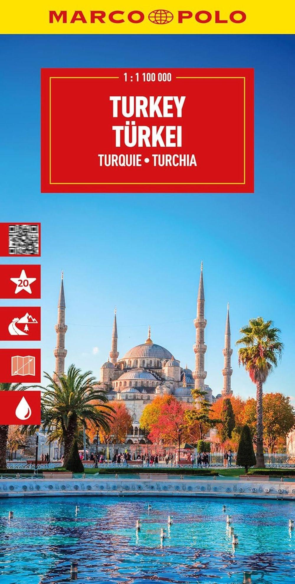 Vorderes Coverbild Turchia 1:1.000.000
