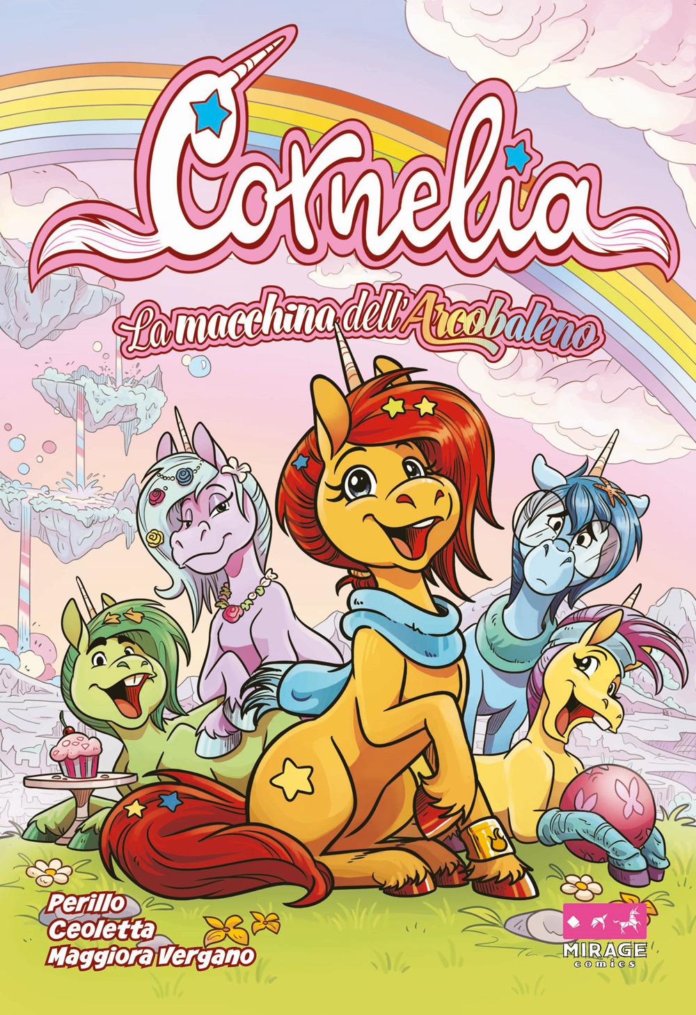 Vorderes Coverbild Cornelia. La macchina dell'arcobaleno