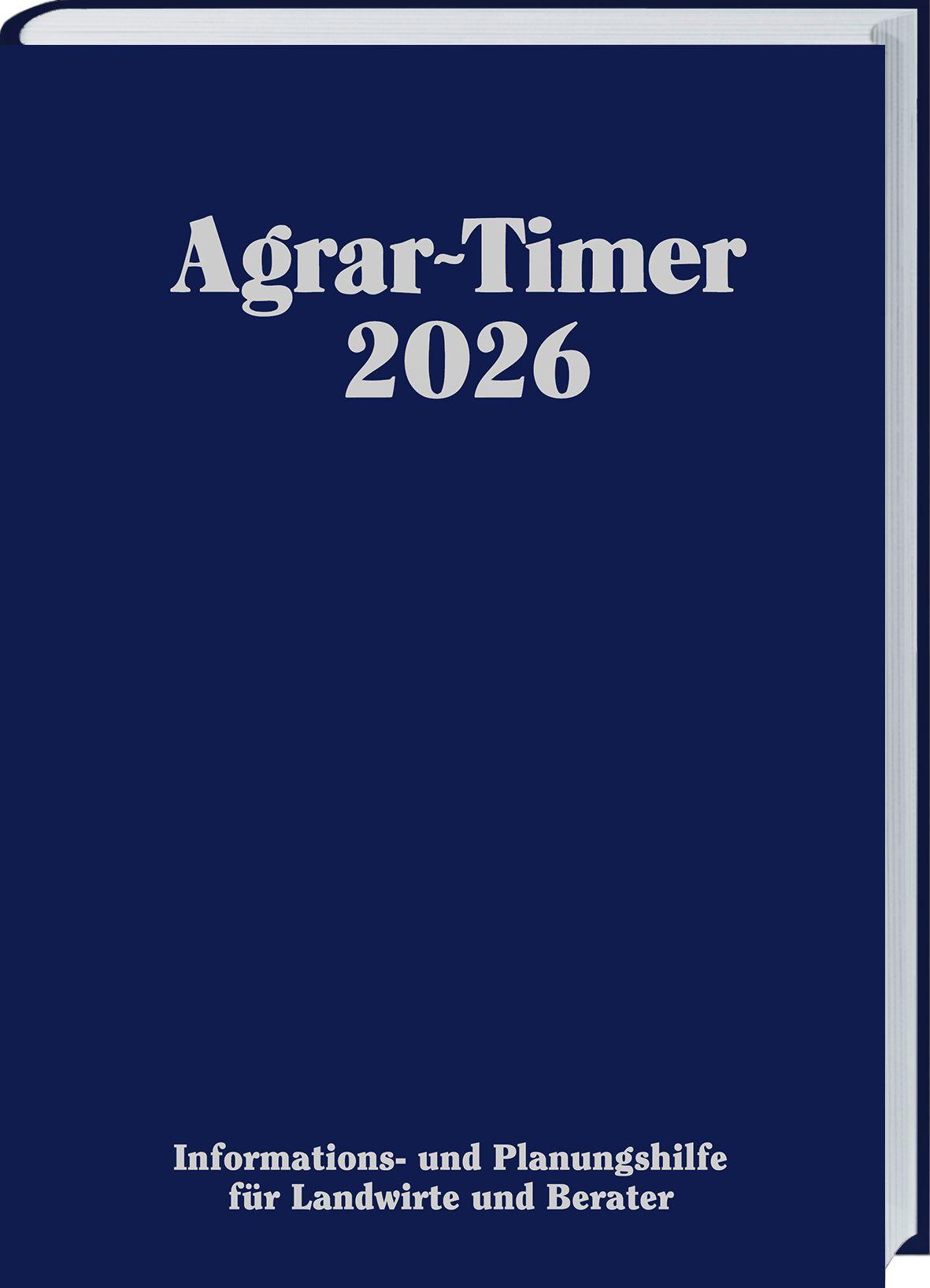 Vorderes Coverbild Agrar-Timer 2026