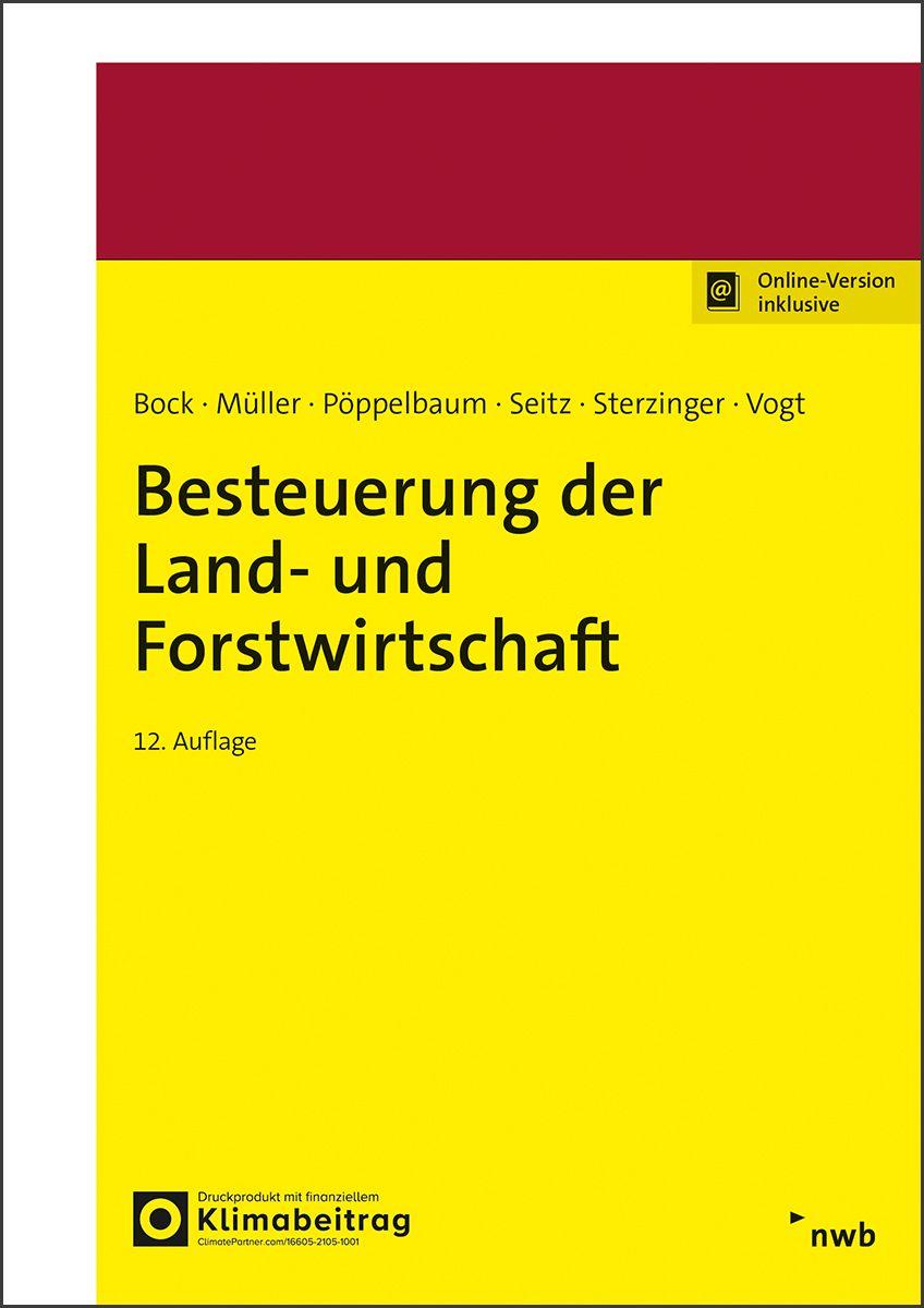 Vorderes Coverbild Besteuerung der Land- und Forstwirtschaft