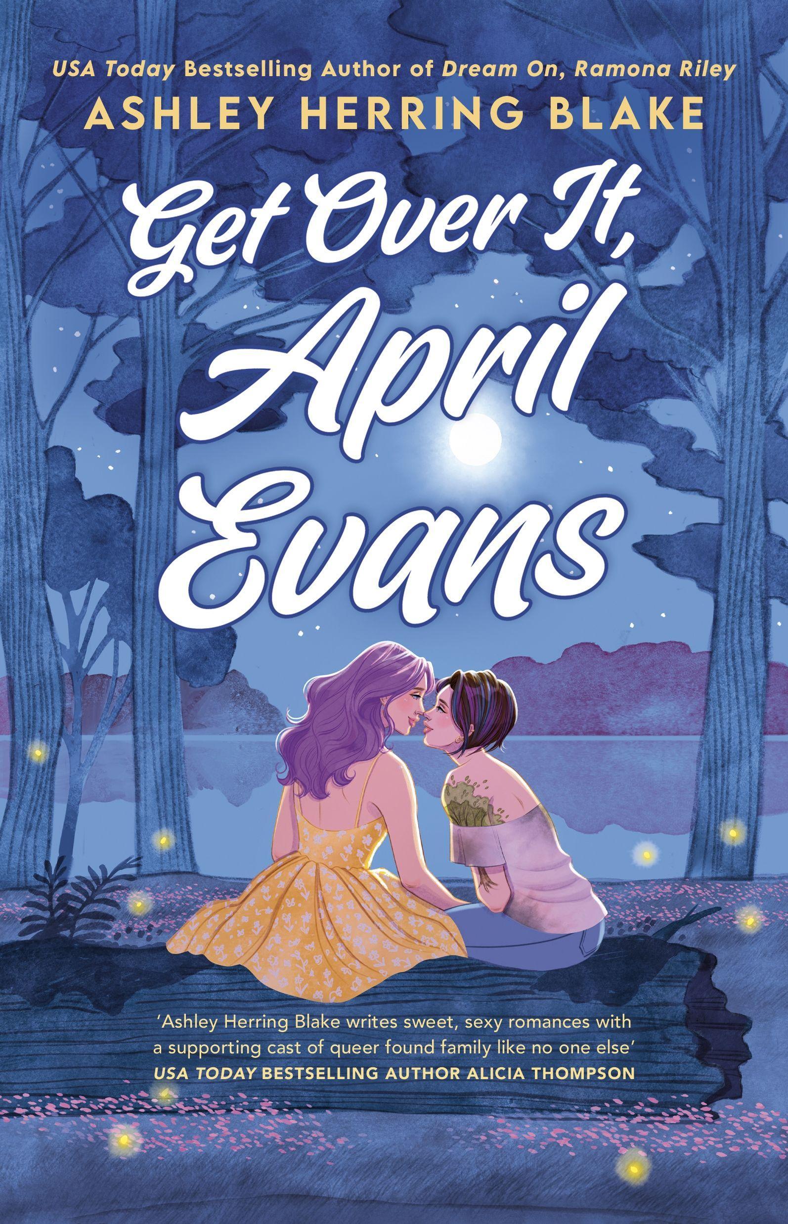 Vorderes Coverbild Get Over It, April Evans