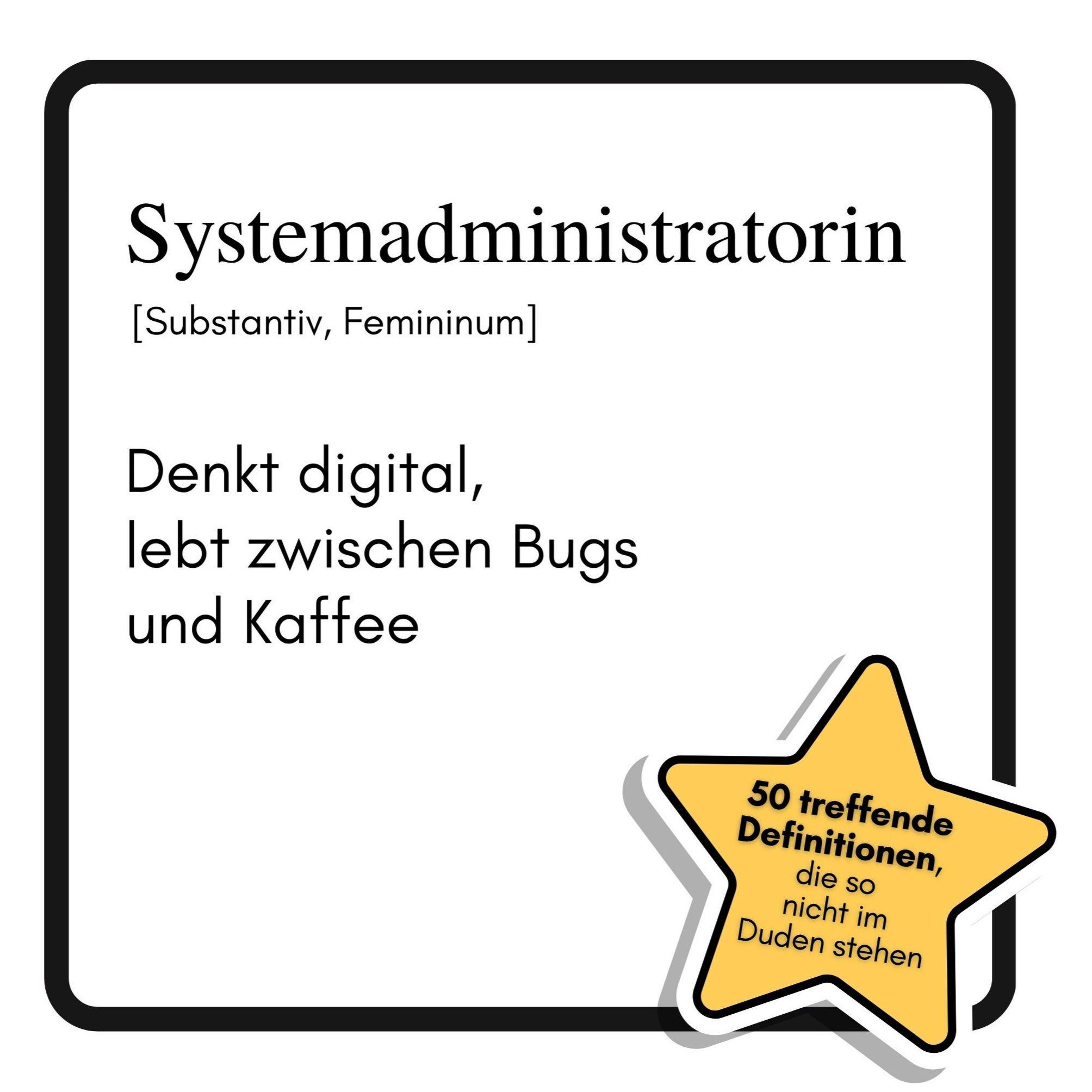 Vorderes Coverbild Systemadministratorin