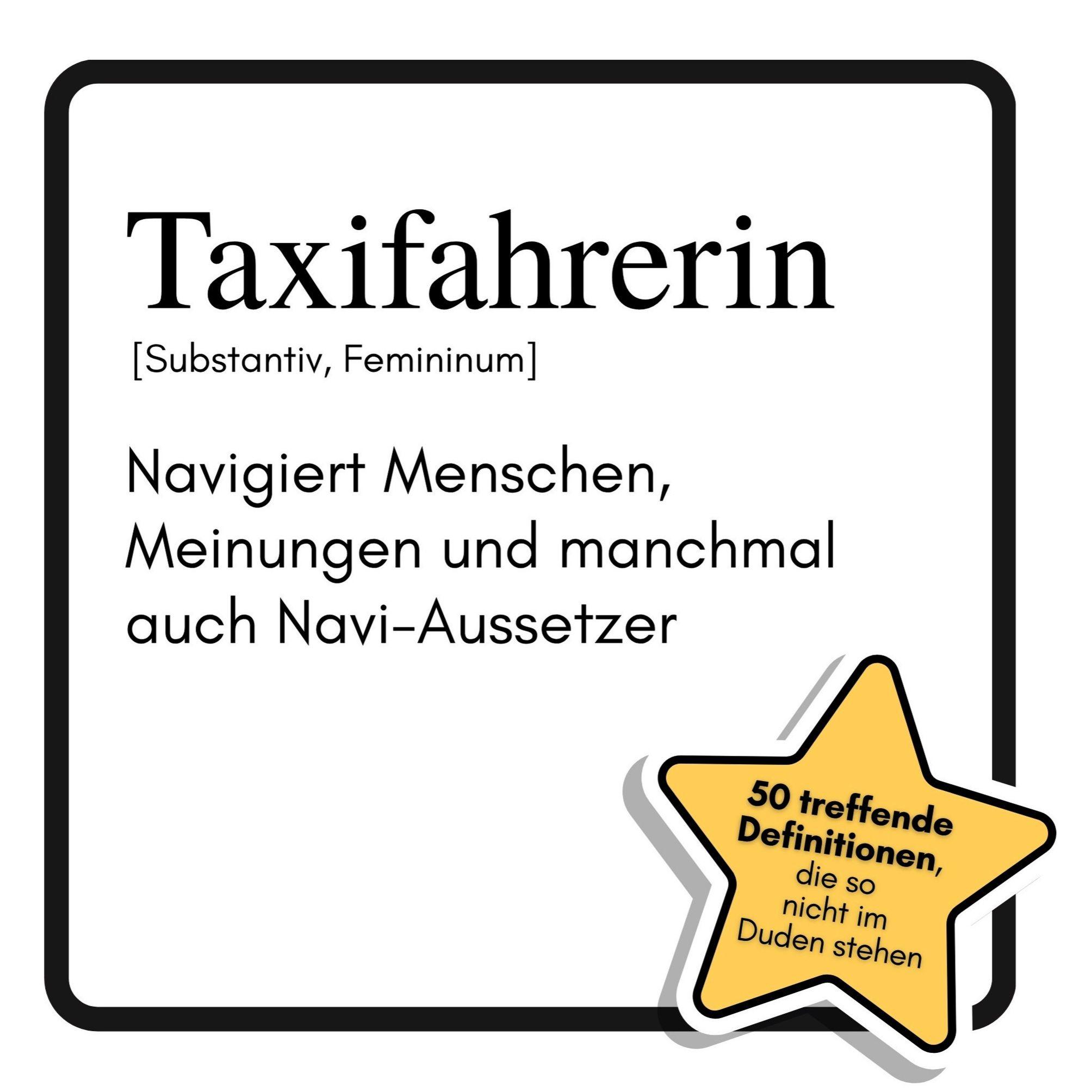 Vorderes Coverbild Taxifahrerin