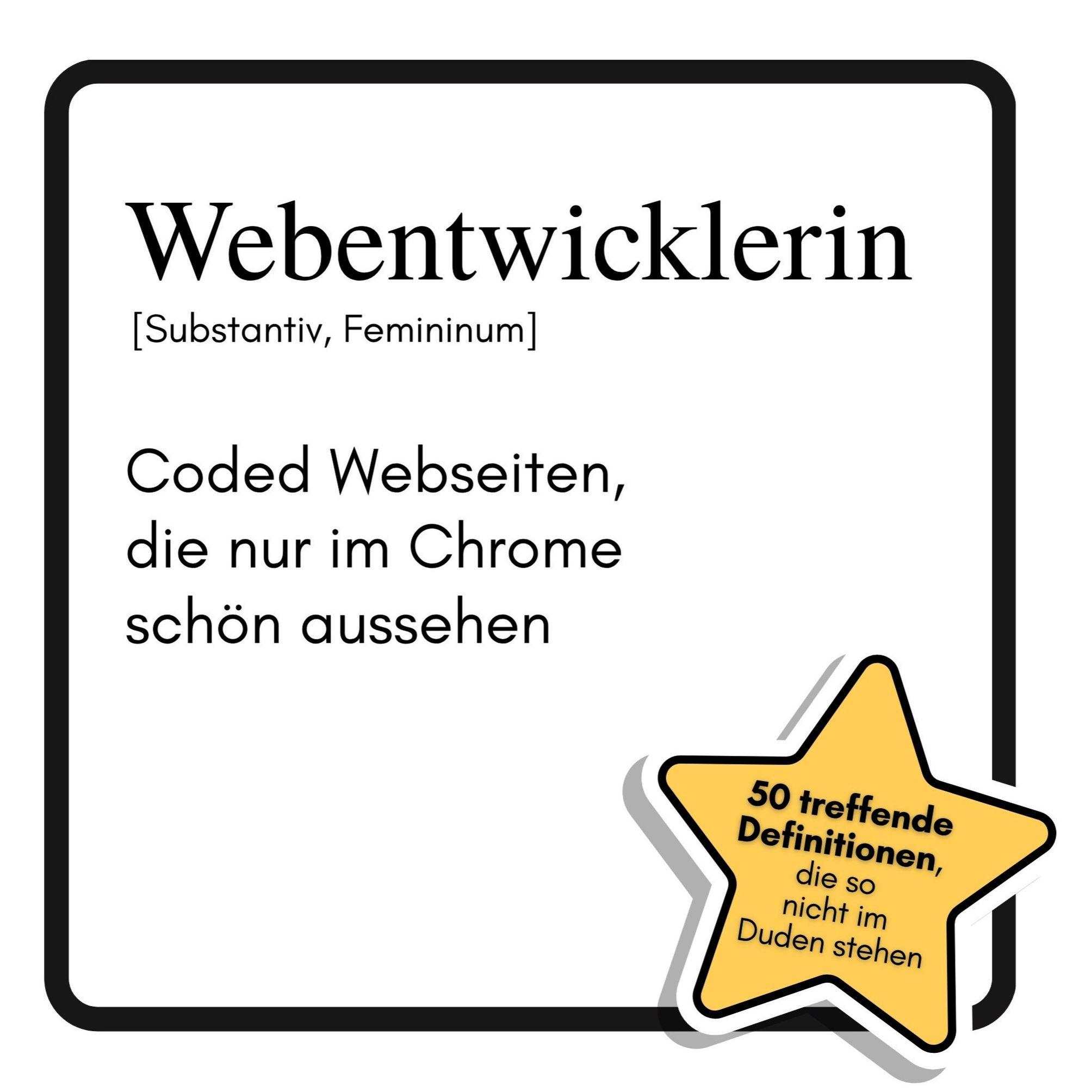 Vorderes Coverbild Webentwicklerin
