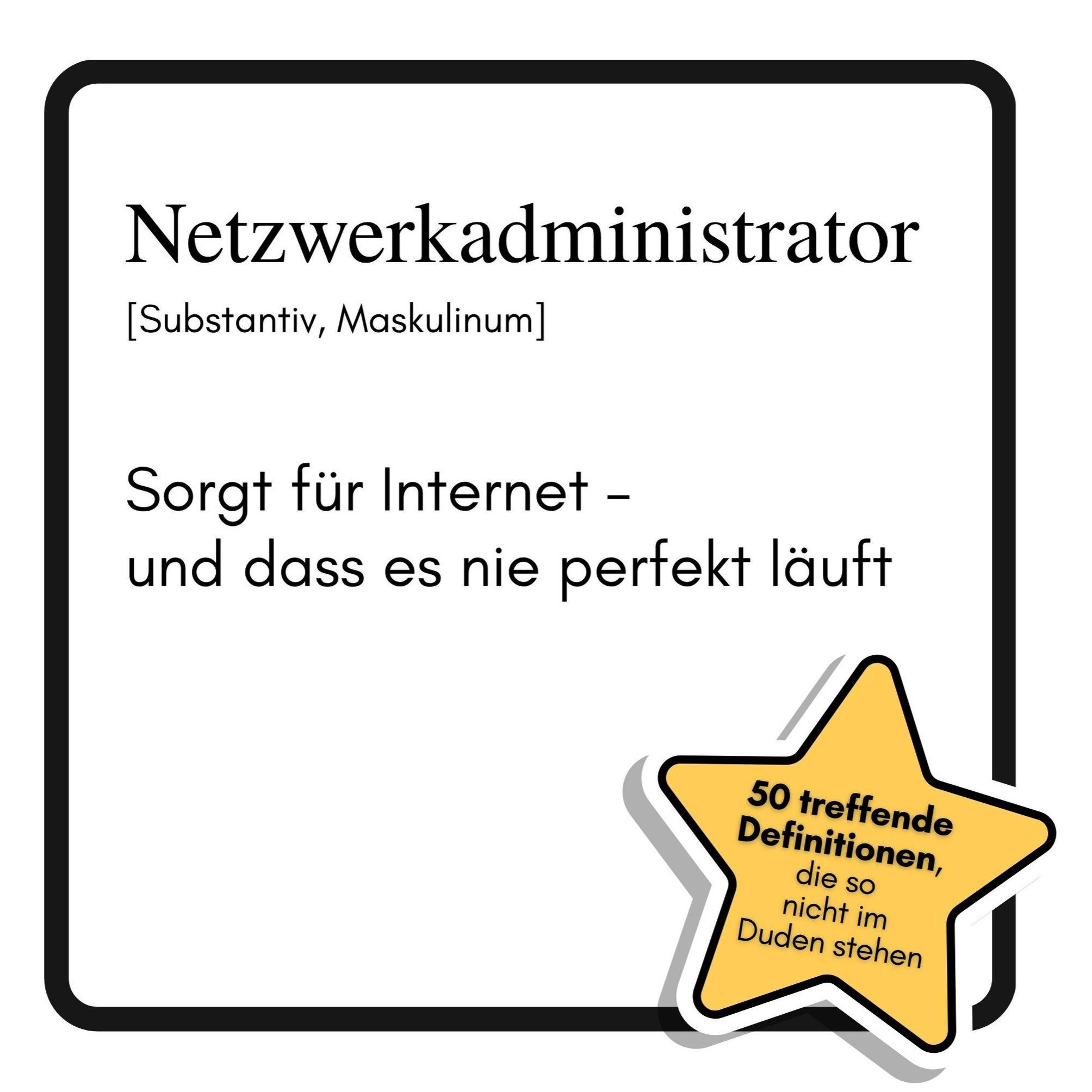 Vorderes Coverbild Netzwerkadministrator