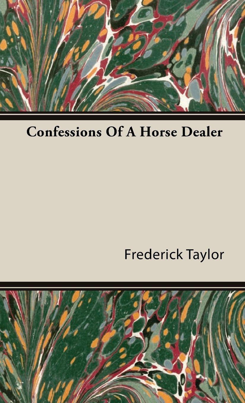 Vorderes Coverbild Confessions Of A Horse Dealer
