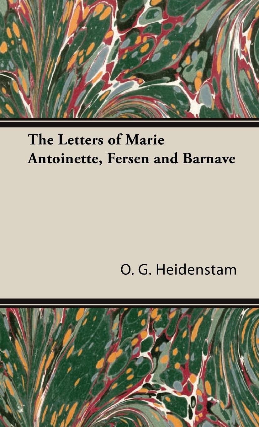 Vorderes Coverbild The Letters of Marie Antoinette, Fersen and Barnave