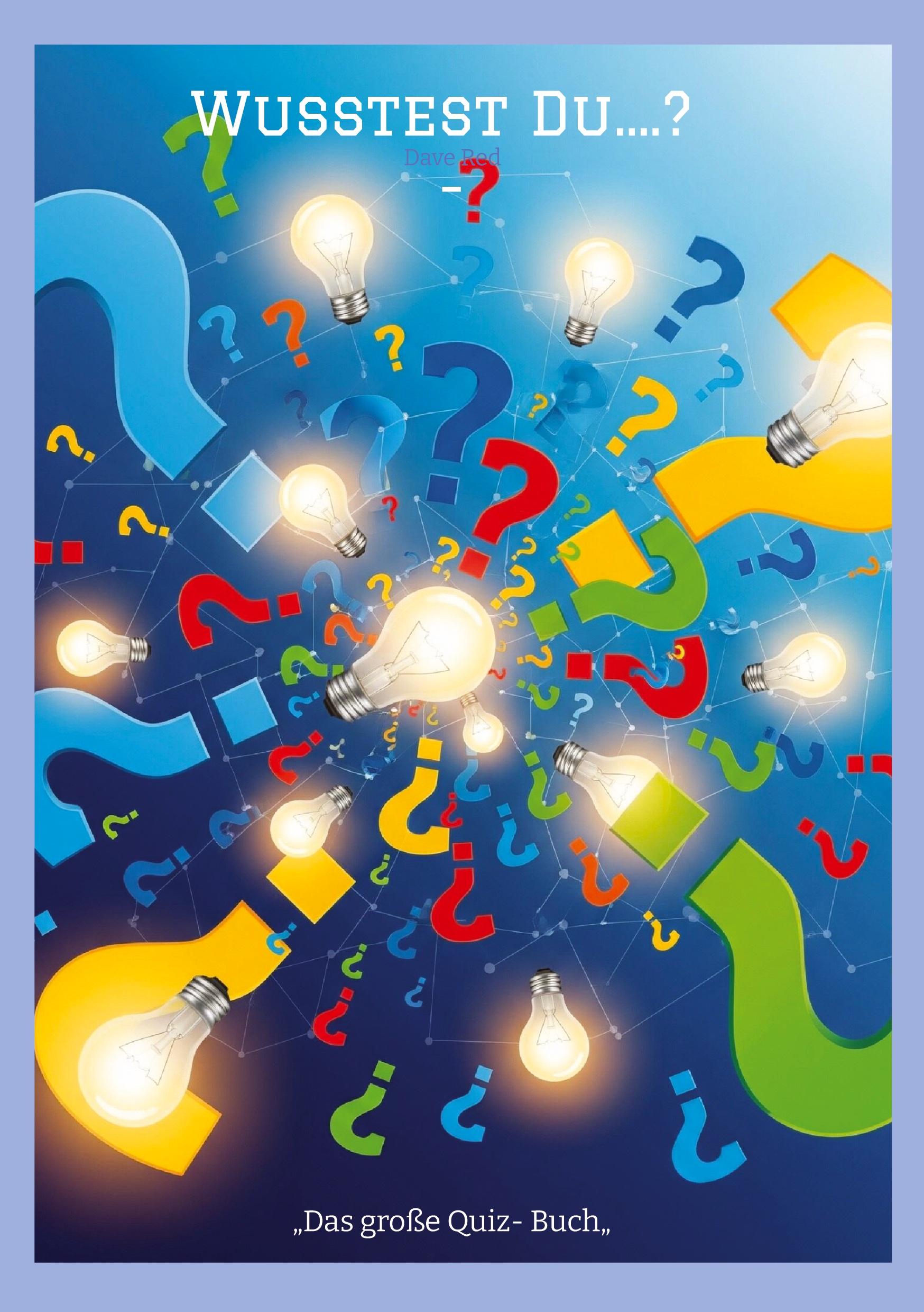 Vorderes Coverbild Wusstest Du....? -