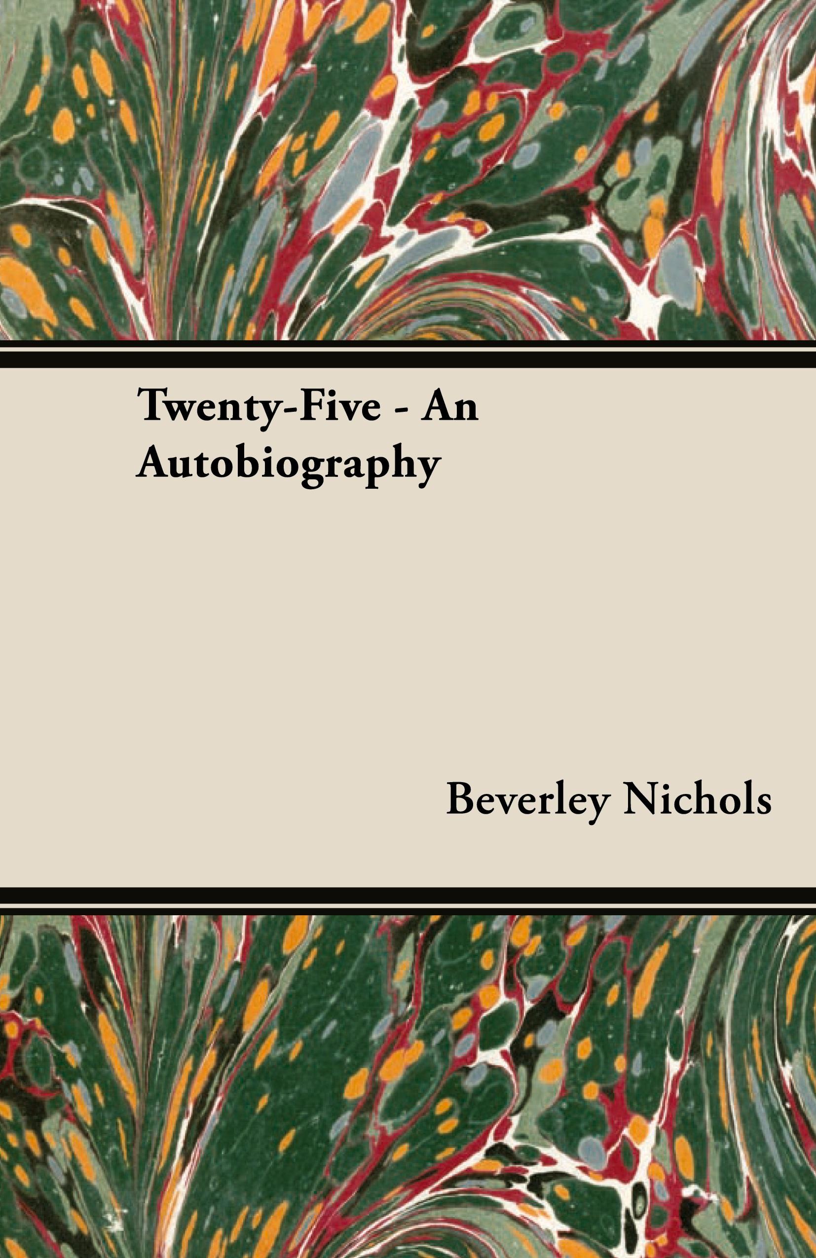 Vorderes Coverbild Twenty-Five - An Autobiography