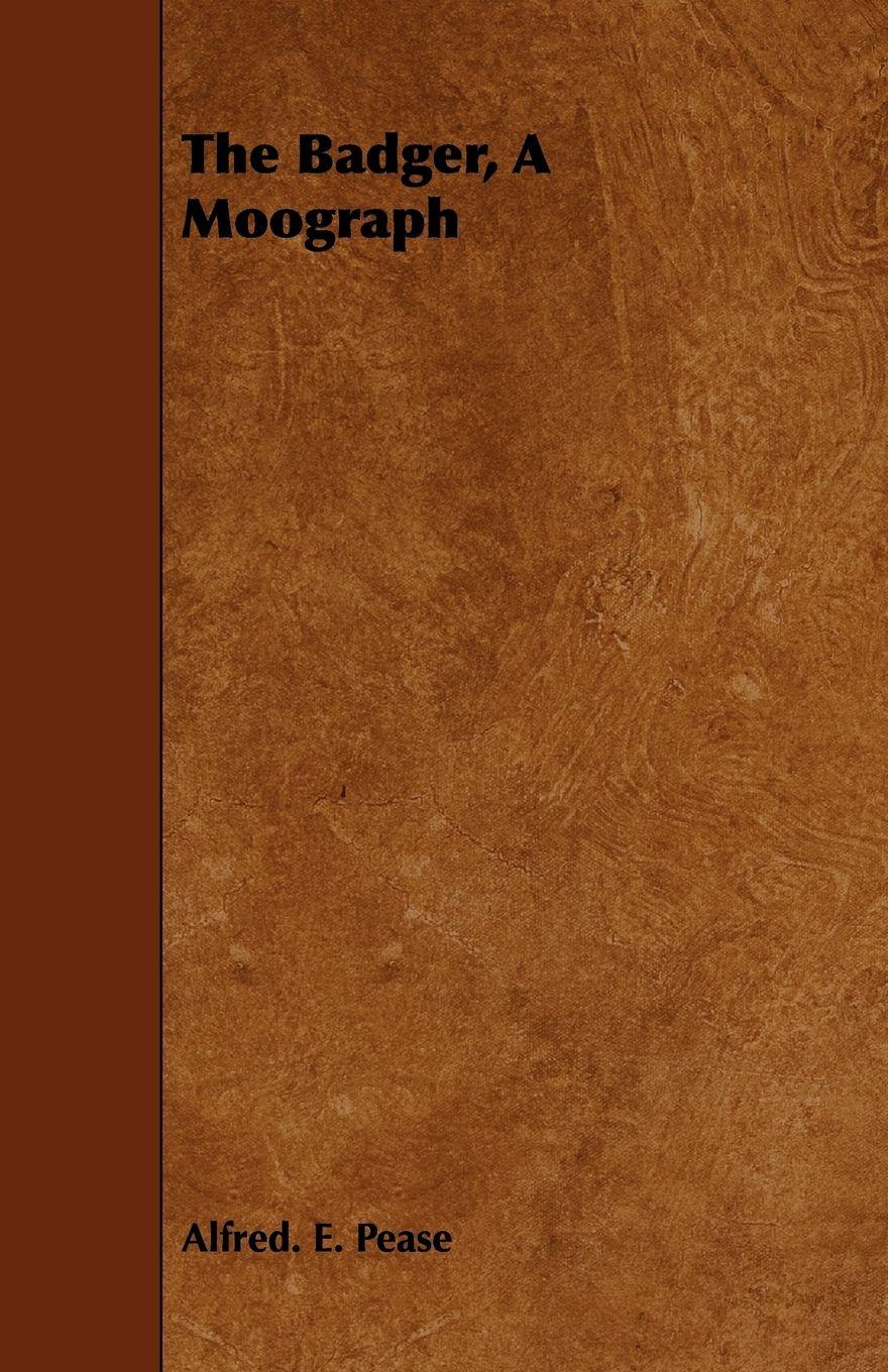 Vorderes Coverbild The Badger, a Monograph