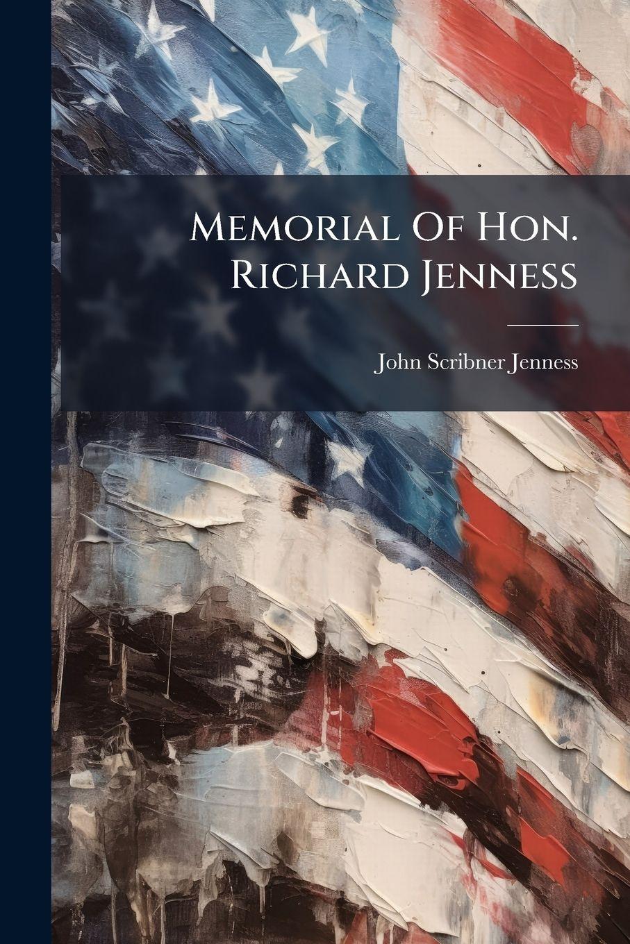 Vorderes Coverbild Memorial Of Hon. Richard Jenness