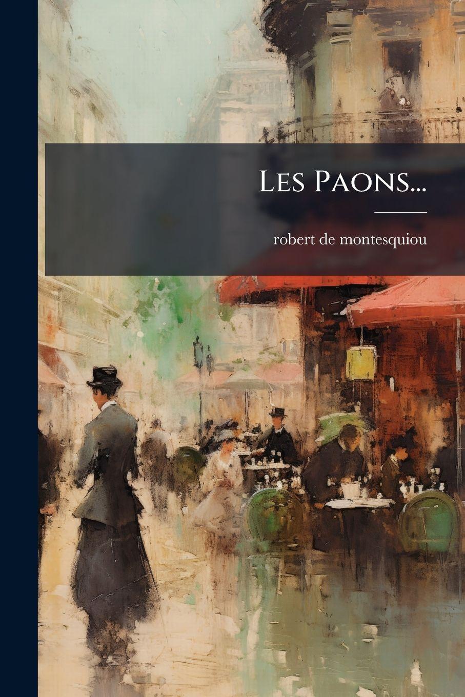 Vorderes Coverbild Les Paons...