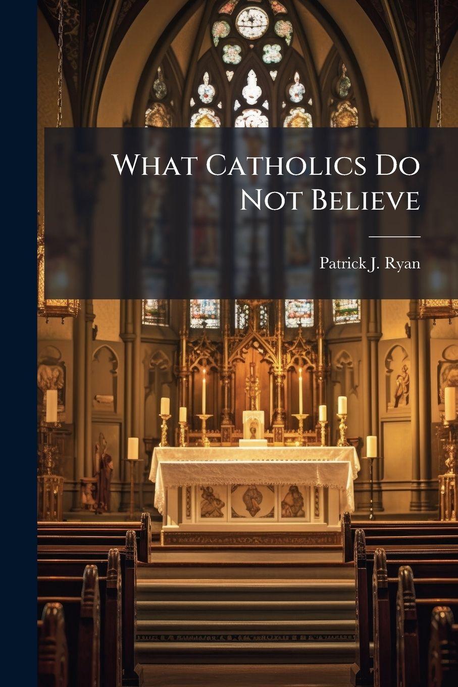 Vorderes Coverbild What Catholics Do Not Believe