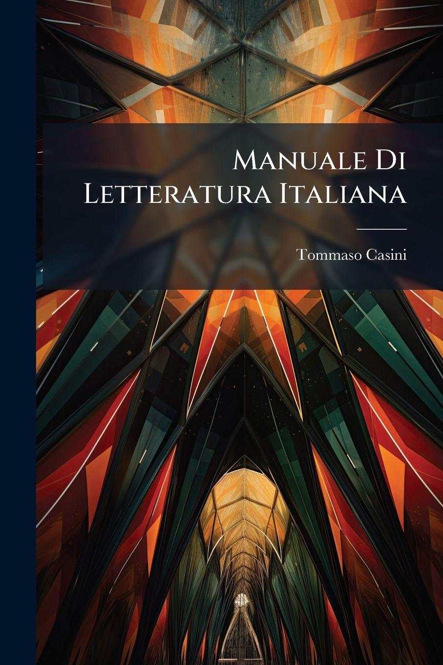 Vorderes Coverbild Manuale Di Letteratura Italiana