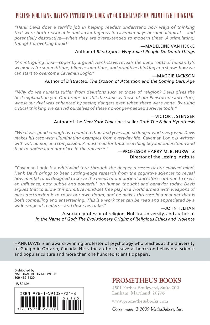 Rückseitencover Caveman Logic