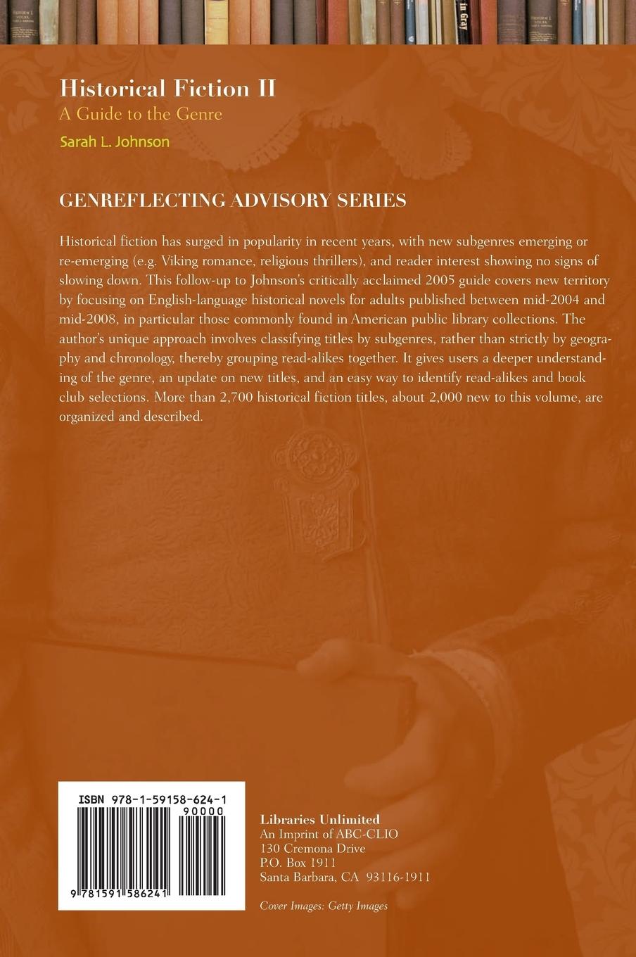 Rückseitencover Historical Fiction II