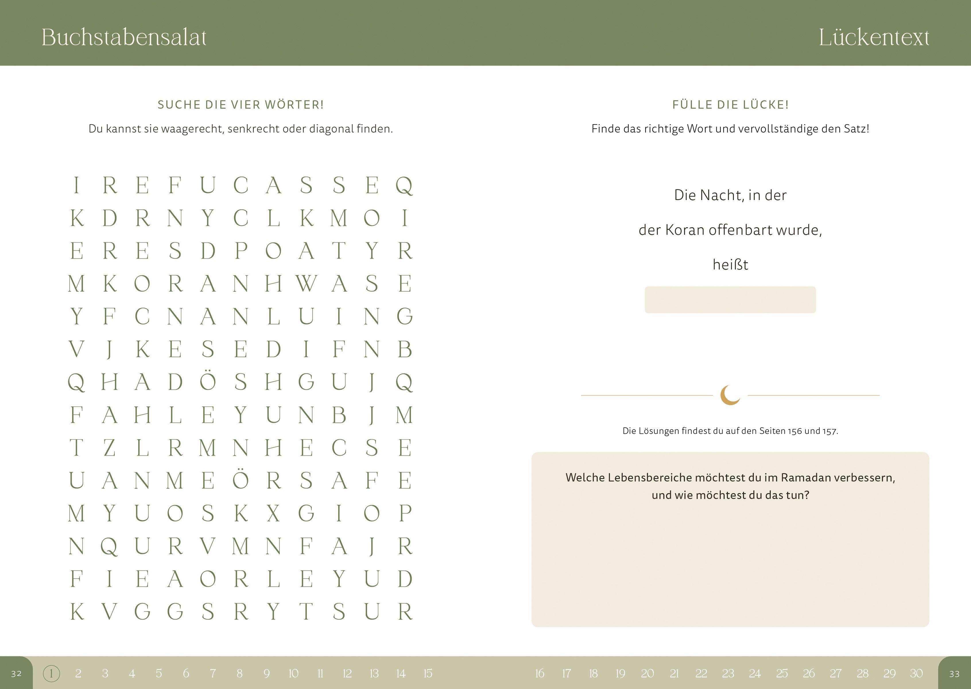 Beispielinhalt (Bild) Mein Ramadan