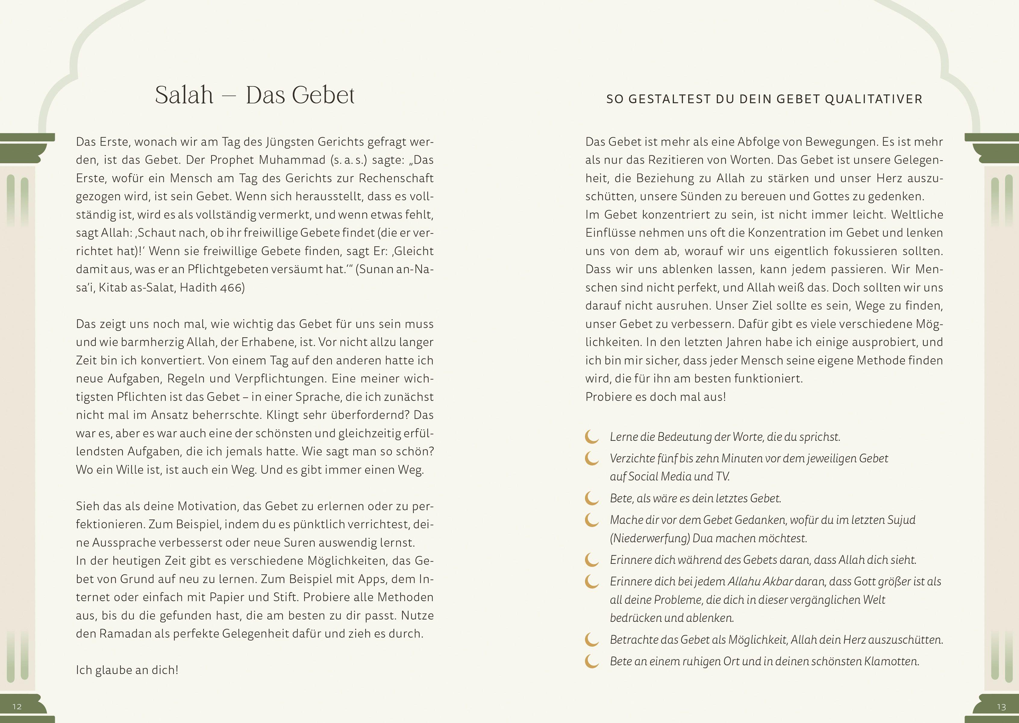 Beispielinhalt (Bild) Mein Ramadan