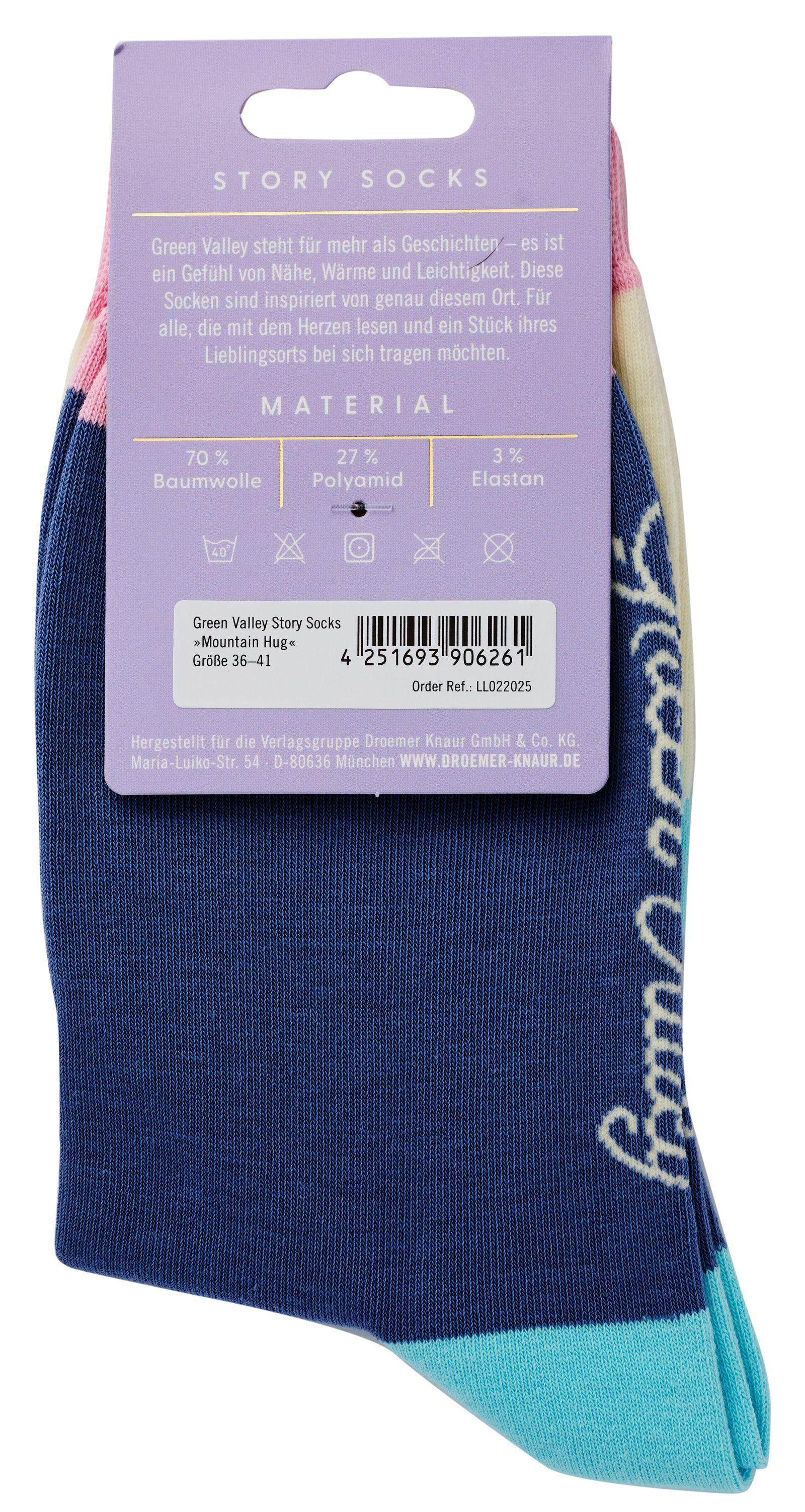 Beispielinhalt (Bild) Green Valley Story Socks 'Mountain Hug'