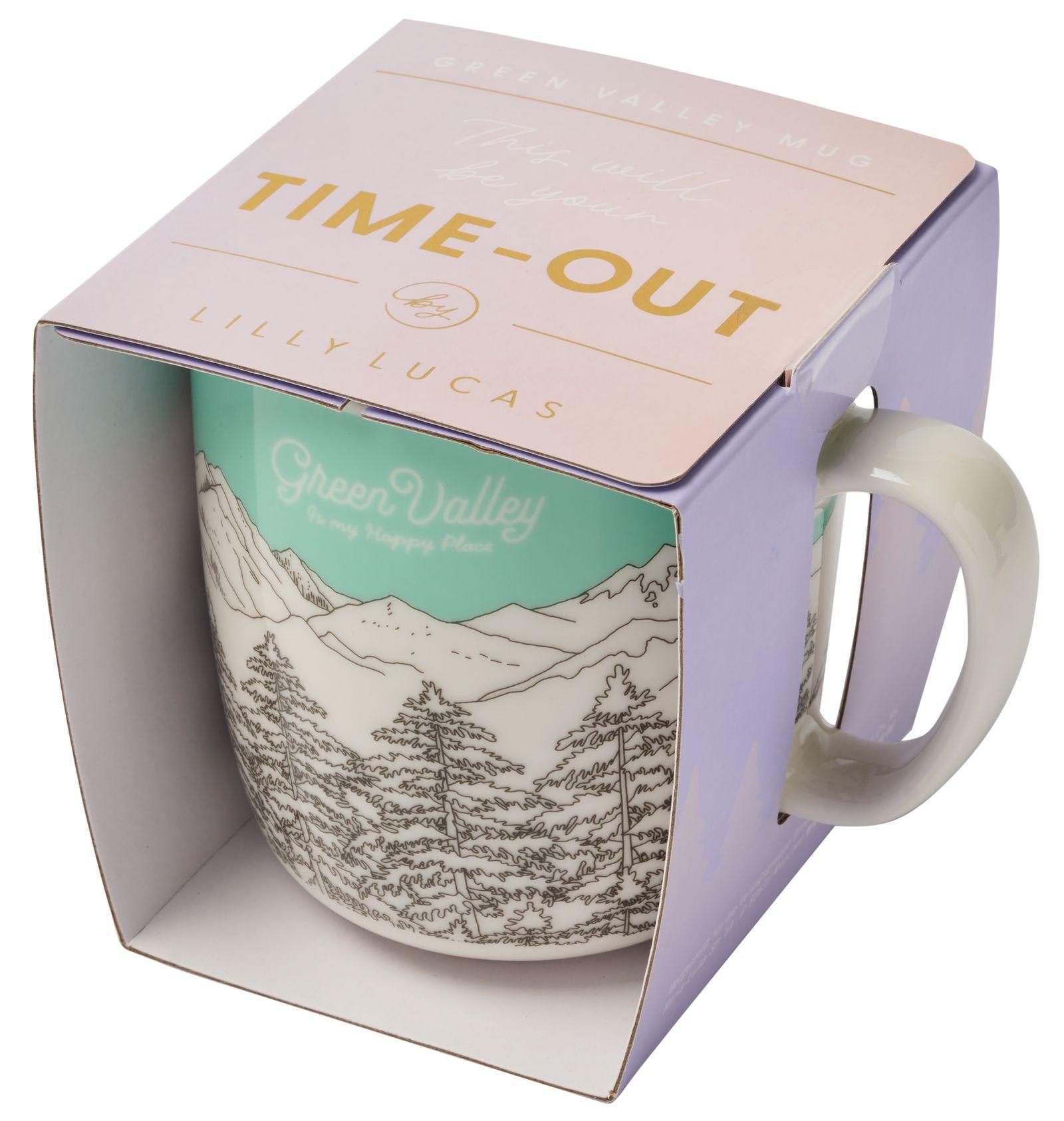 Beispielinhalt (Bild) Green Valley Mug 'Whispering Pines'