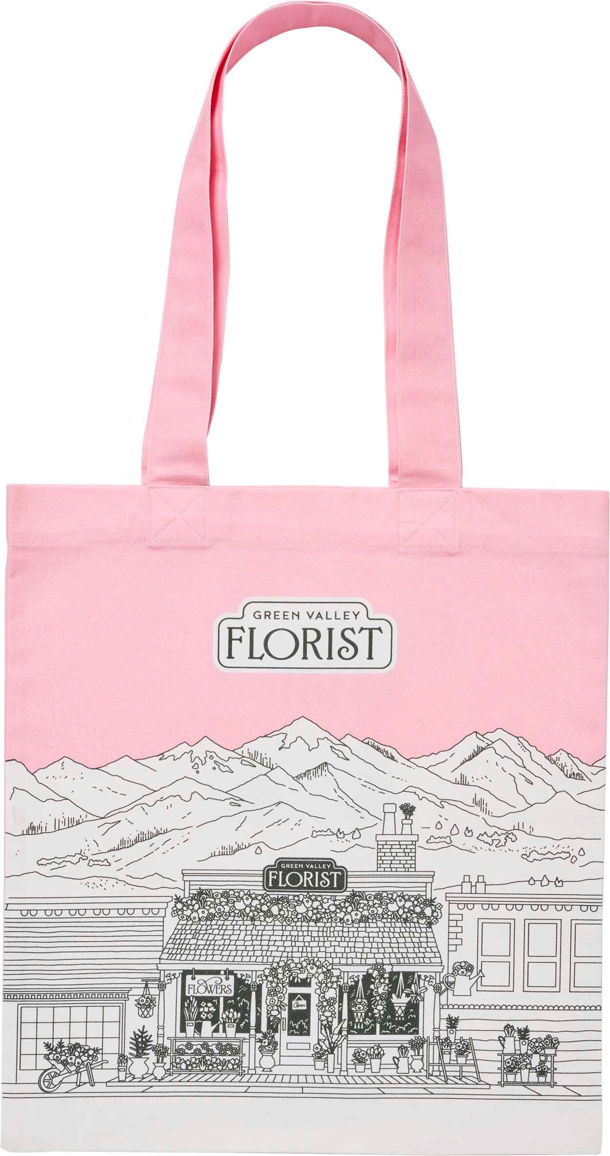 Vorderes Coverbild Main Street Tote Bag 'Green Valley Florist'