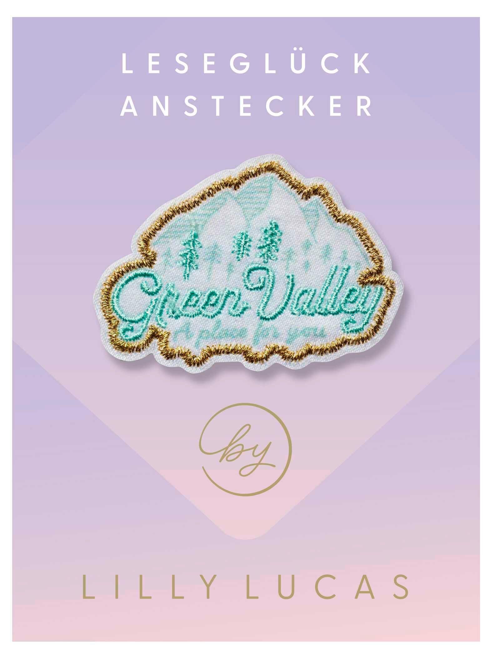 Vorderes Coverbild Leseglück-Anstecker 'Green Valley - a place for you'