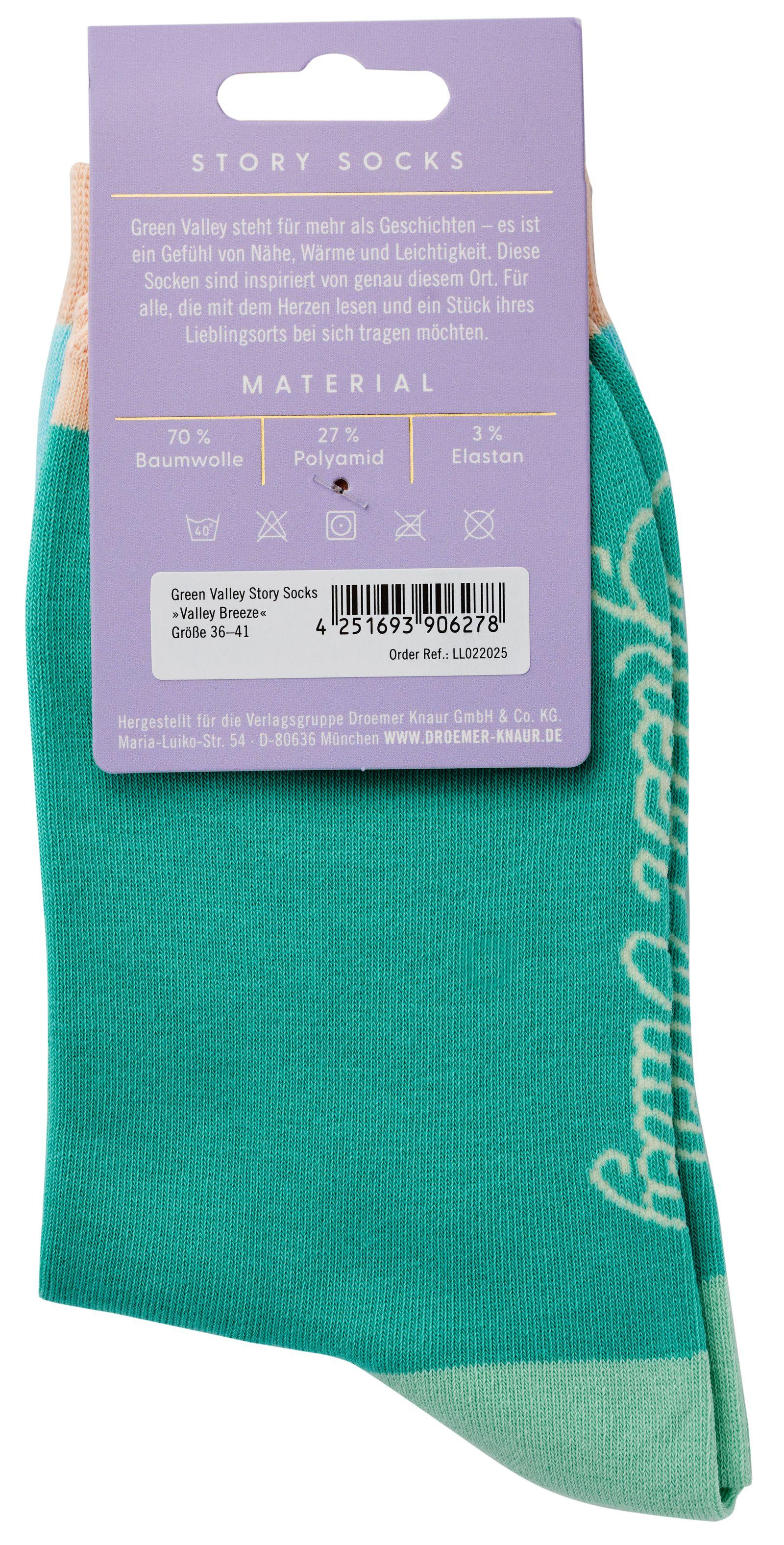 Beispielinhalt (Bild) Green Valley Story Socks 'Valley Breeze'