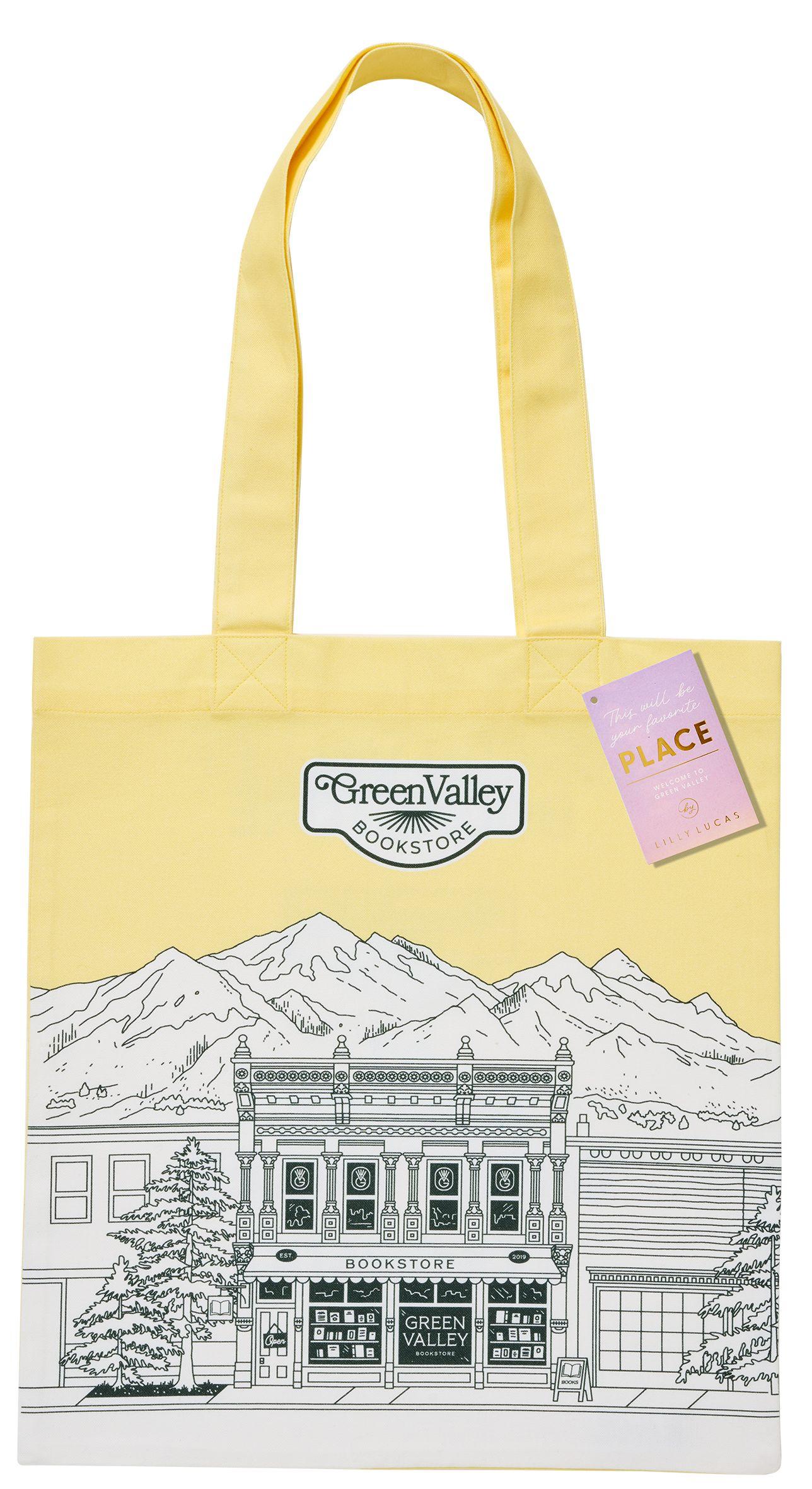 Beispielinhalt (Bild) Main Street Tote Bag 'Green Valley Bookstore'