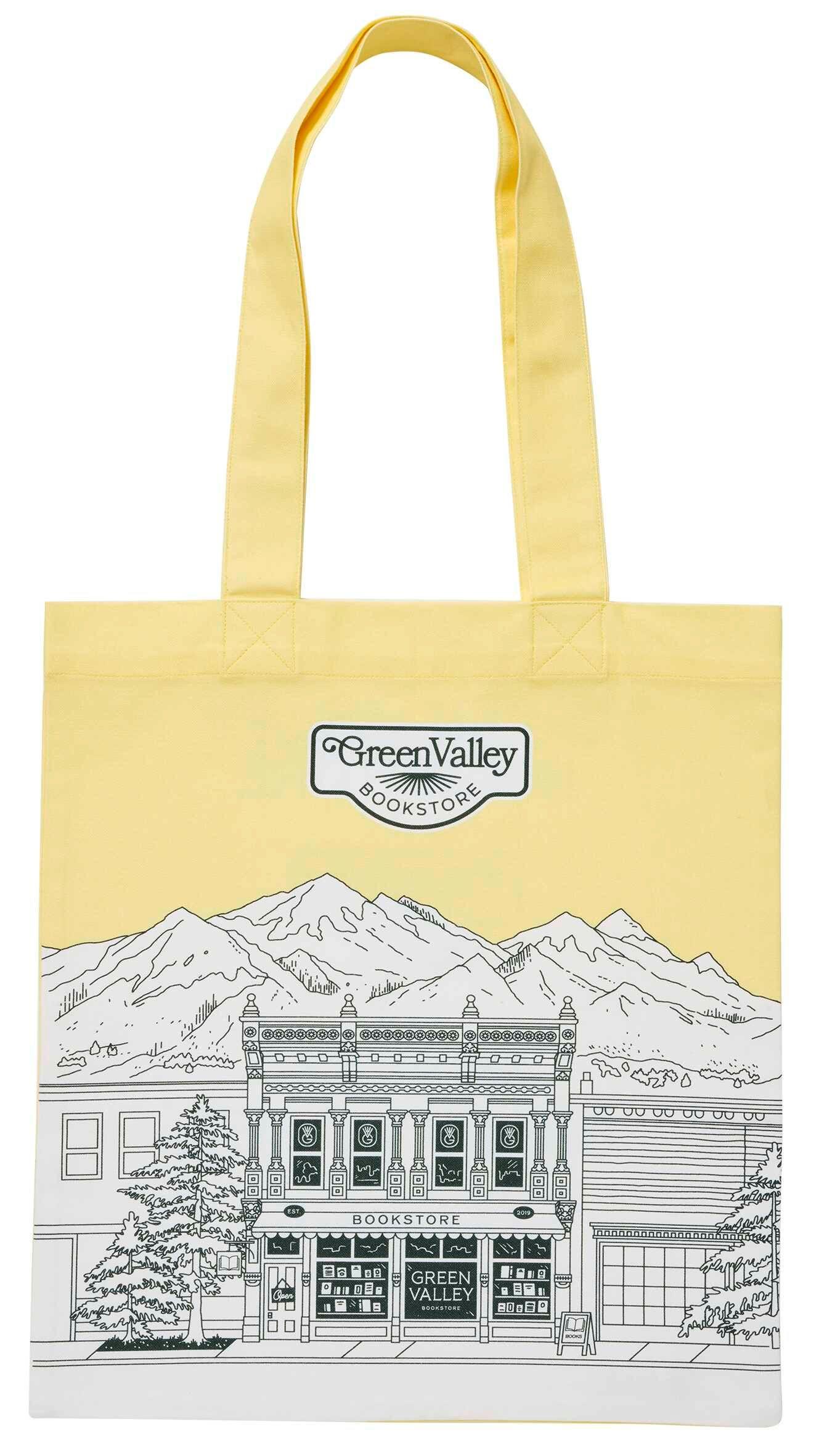 Vorderes Coverbild Main Street Tote Bag 'Green Valley Bookstore'