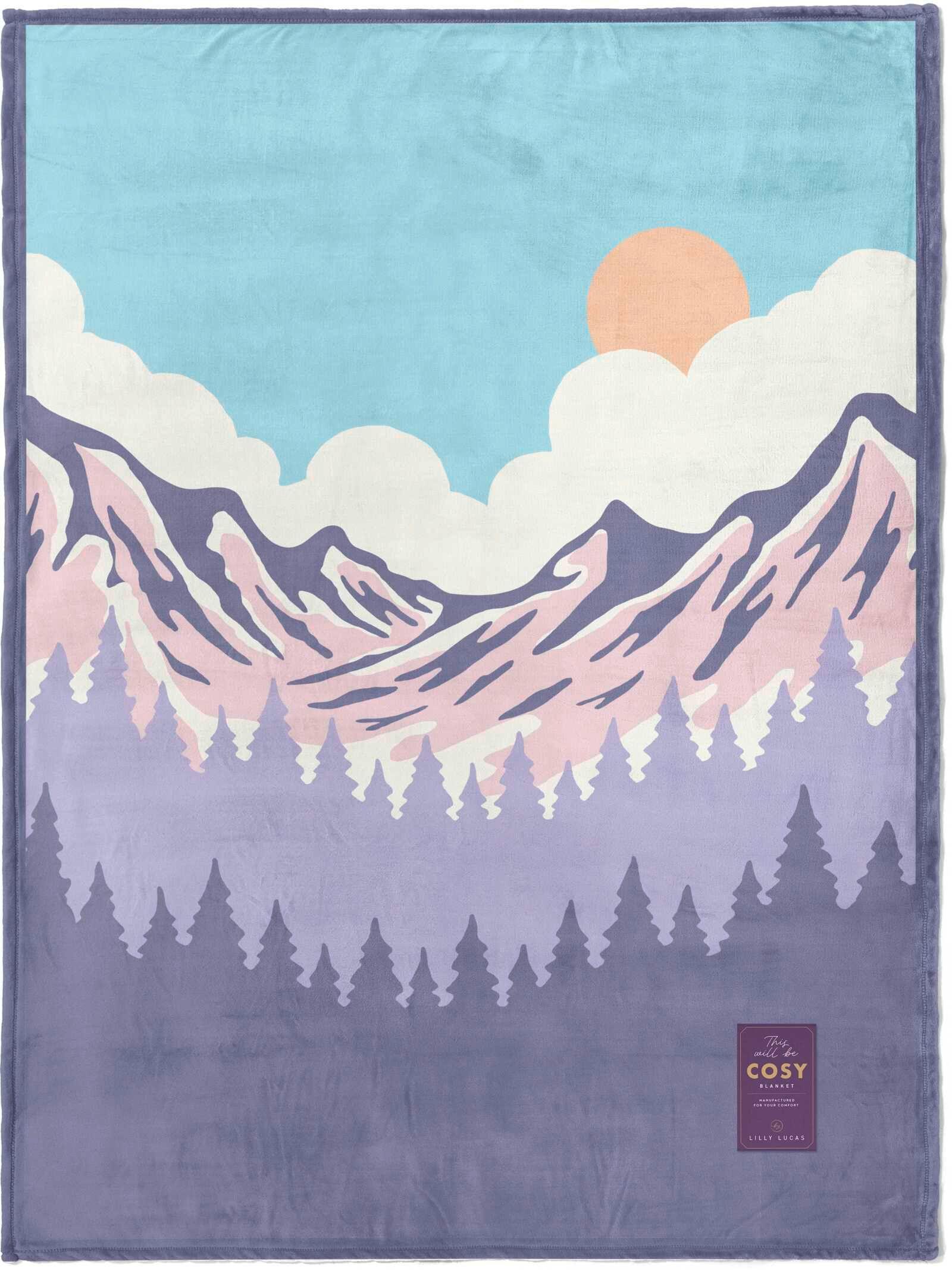 Vorderes Coverbild Green Valley Fleecedecke 'Mountain Hug'