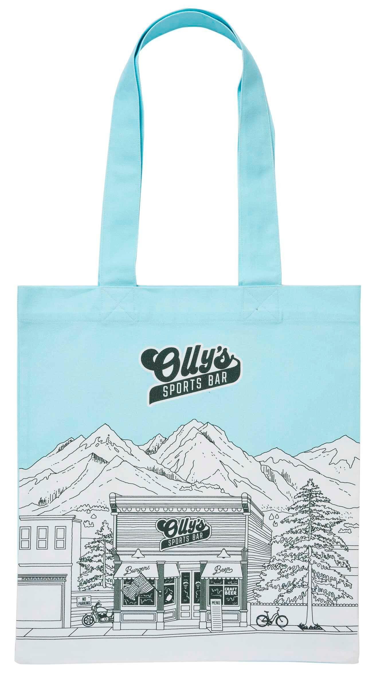 Vorderes Coverbild Main Street Tote Bag 'Green Valley Olly's Sports Bar'