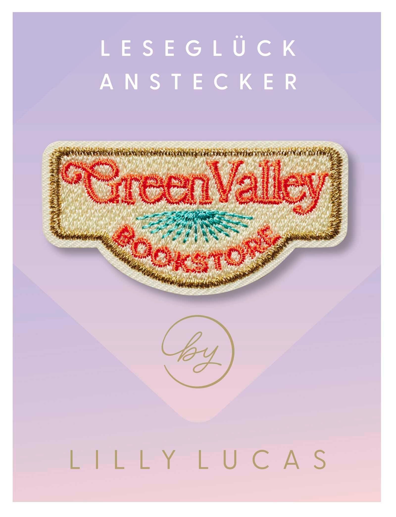 Vorderes Coverbild Leseglück-Anstecker 'Green Valley Bookstore'