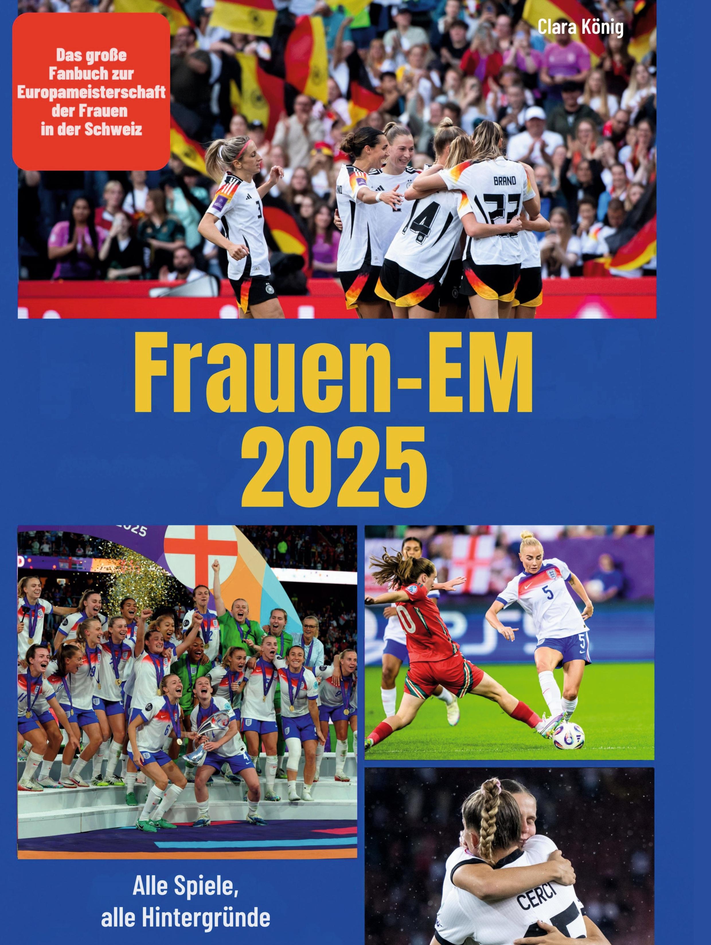 Vorderes Coverbild Frauen-EM 2025