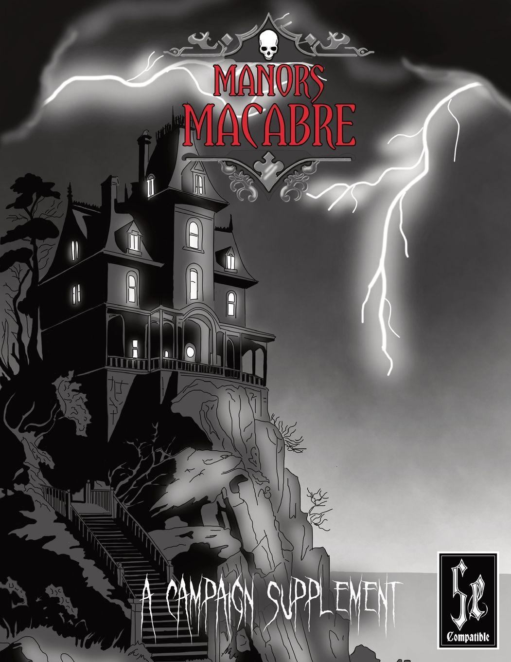 Vorderes Coverbild Manors Macabre