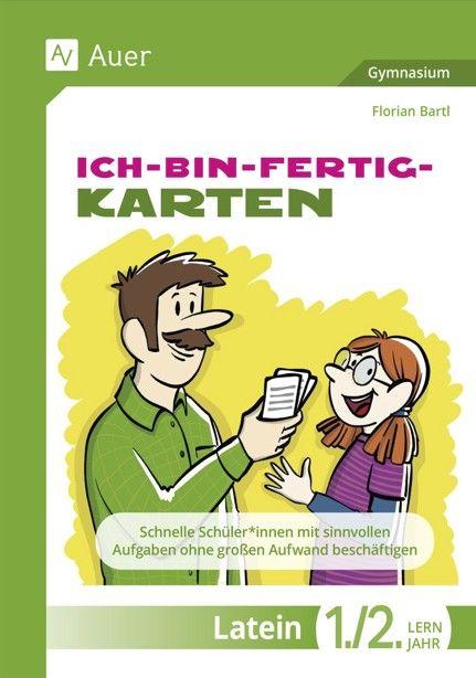 Vorderes Coverbild Ich-bin-fertig-Karten Latein Lernjahr 1-2