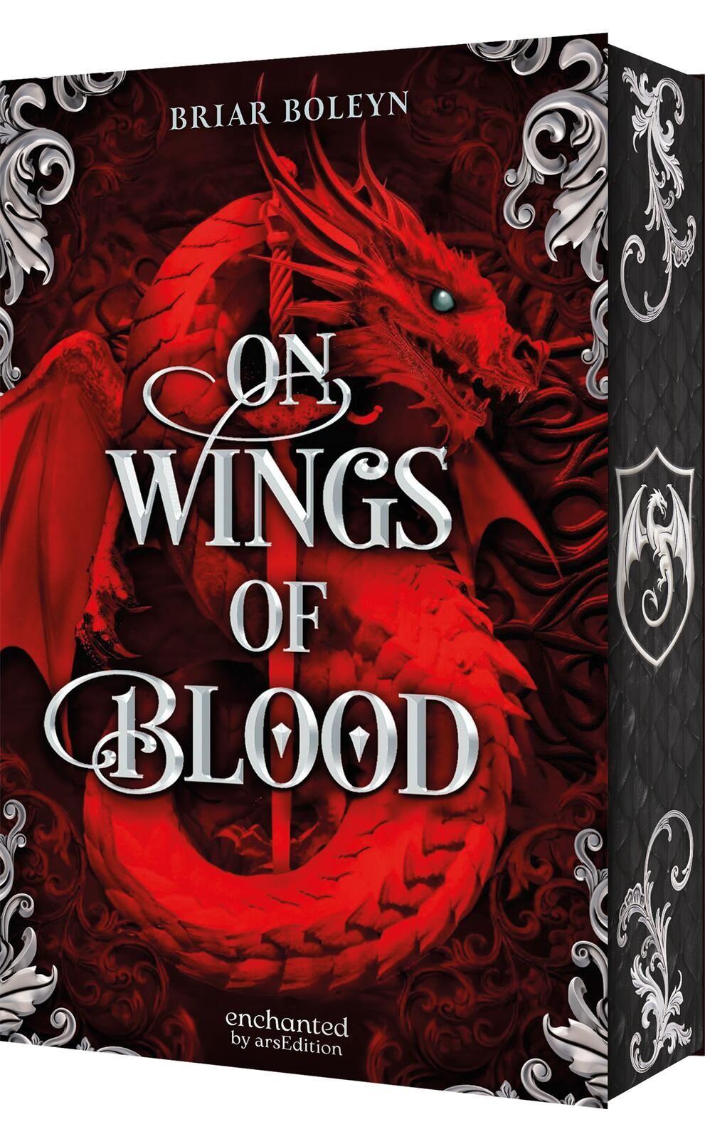 Vorderes Coverbild On Wings of Blood (Bloodwing Academy 1)