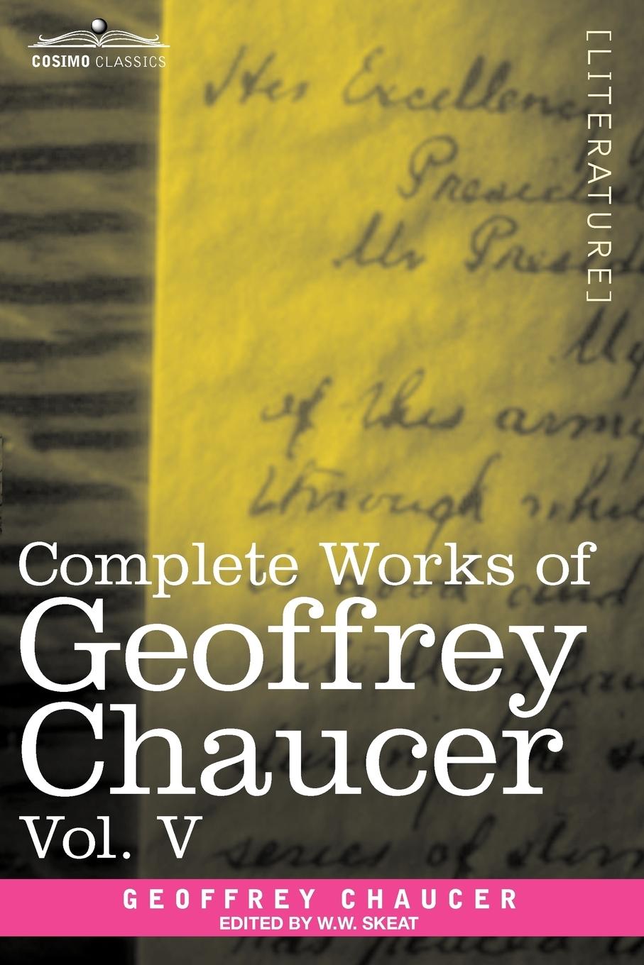 Vorderes Coverbild Complete Works of Geoffrey Chaucer, Vol. V