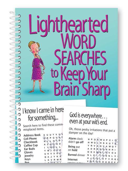 Vorderes Coverbild Lighthearted Word Searches to Keep Your Brain Sharp