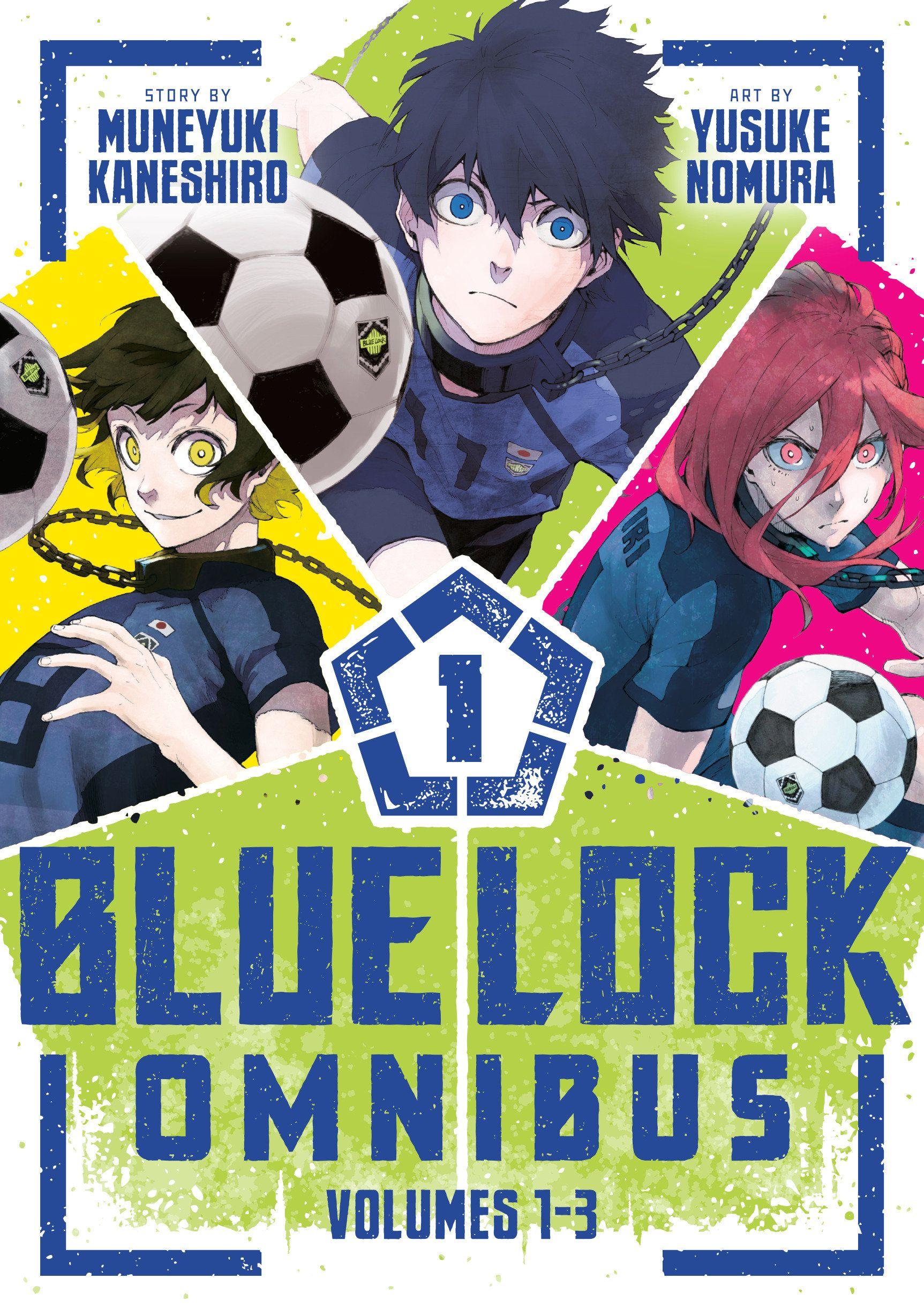 Vorderes Coverbild Blue Lock Omnibus 1 (Vol. 1-3)