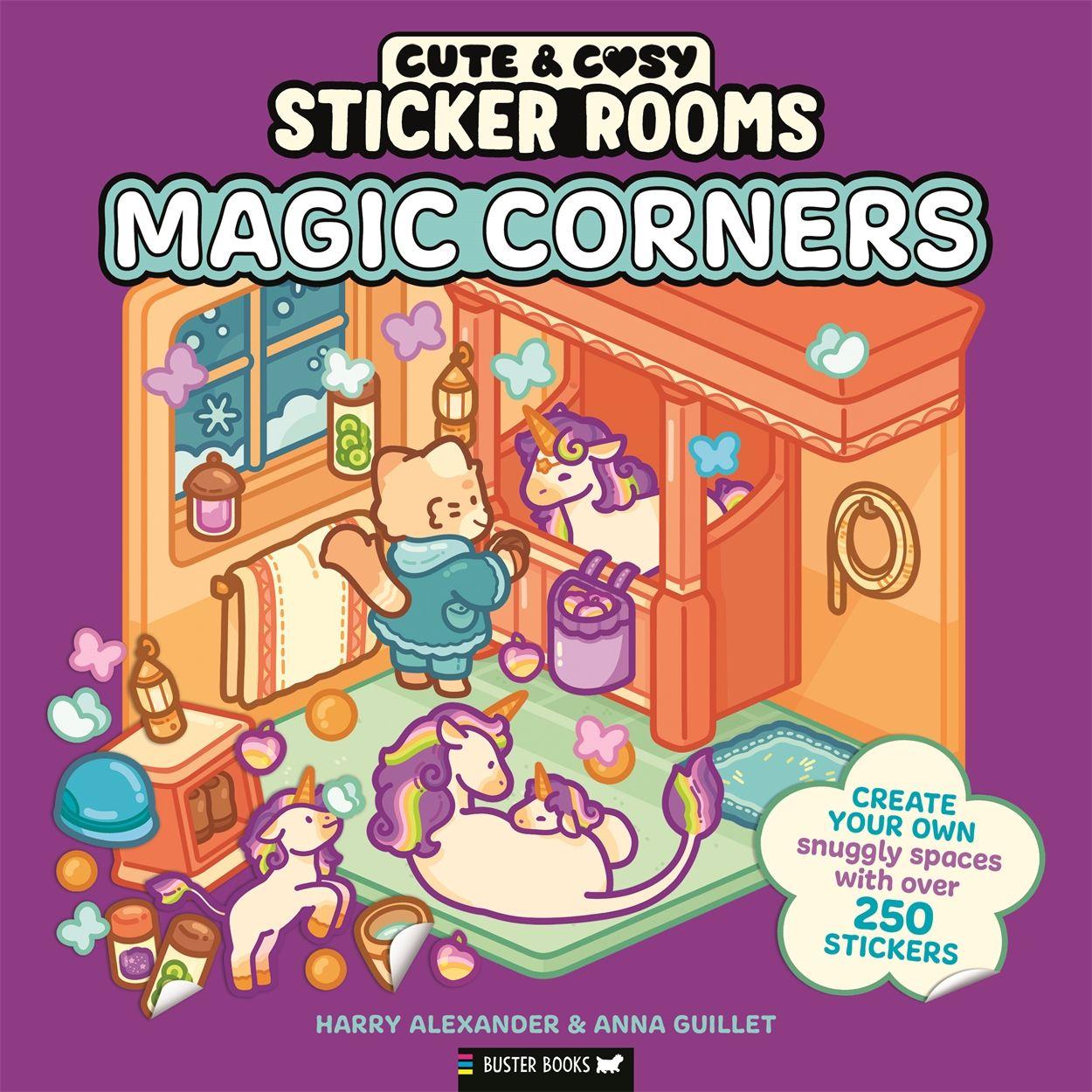 Vorderes Coverbild Sticker Rooms: Magic Corners