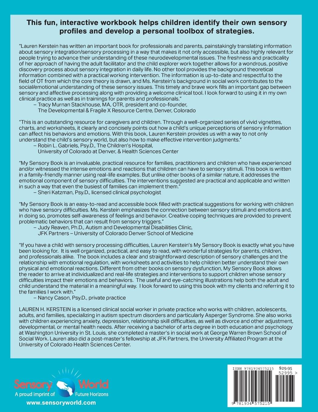 Rückseitencover My Sensory Book