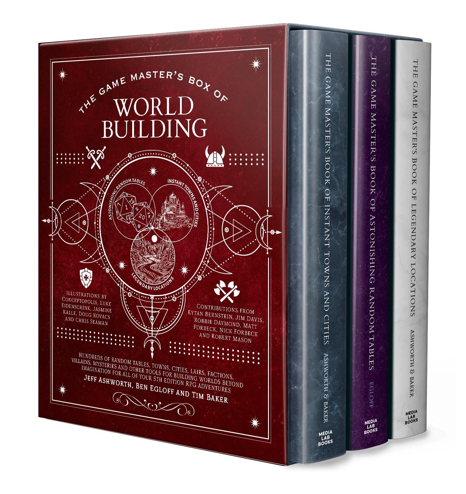 Vorderes Coverbild The Game Master's Box of Worldbuilding