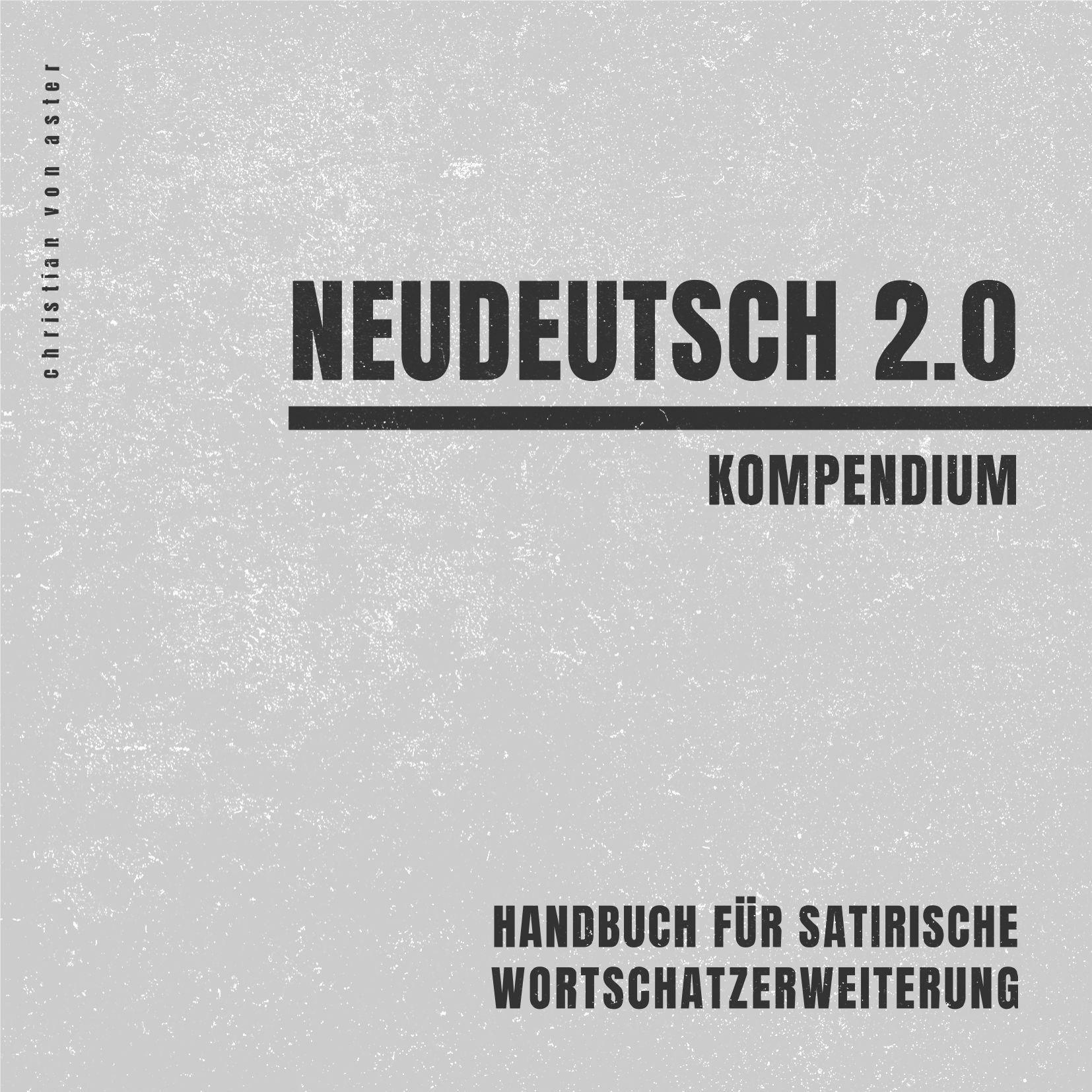 Vorderes Coverbild Neudeutsch 2.0