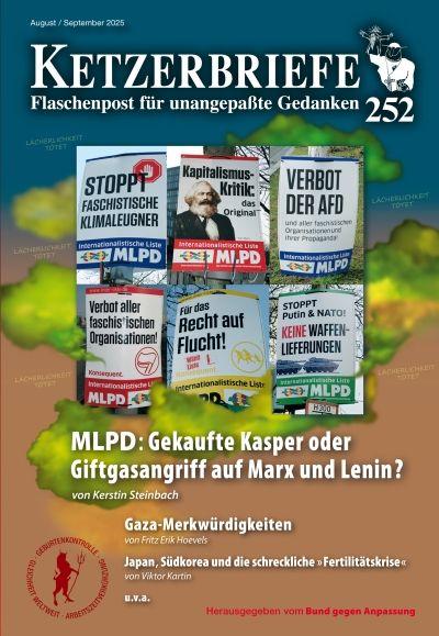 Vorderes Coverbild MLPD: Gekaufte Kasper oder Giftgasangriff auf Marx und Lenin?