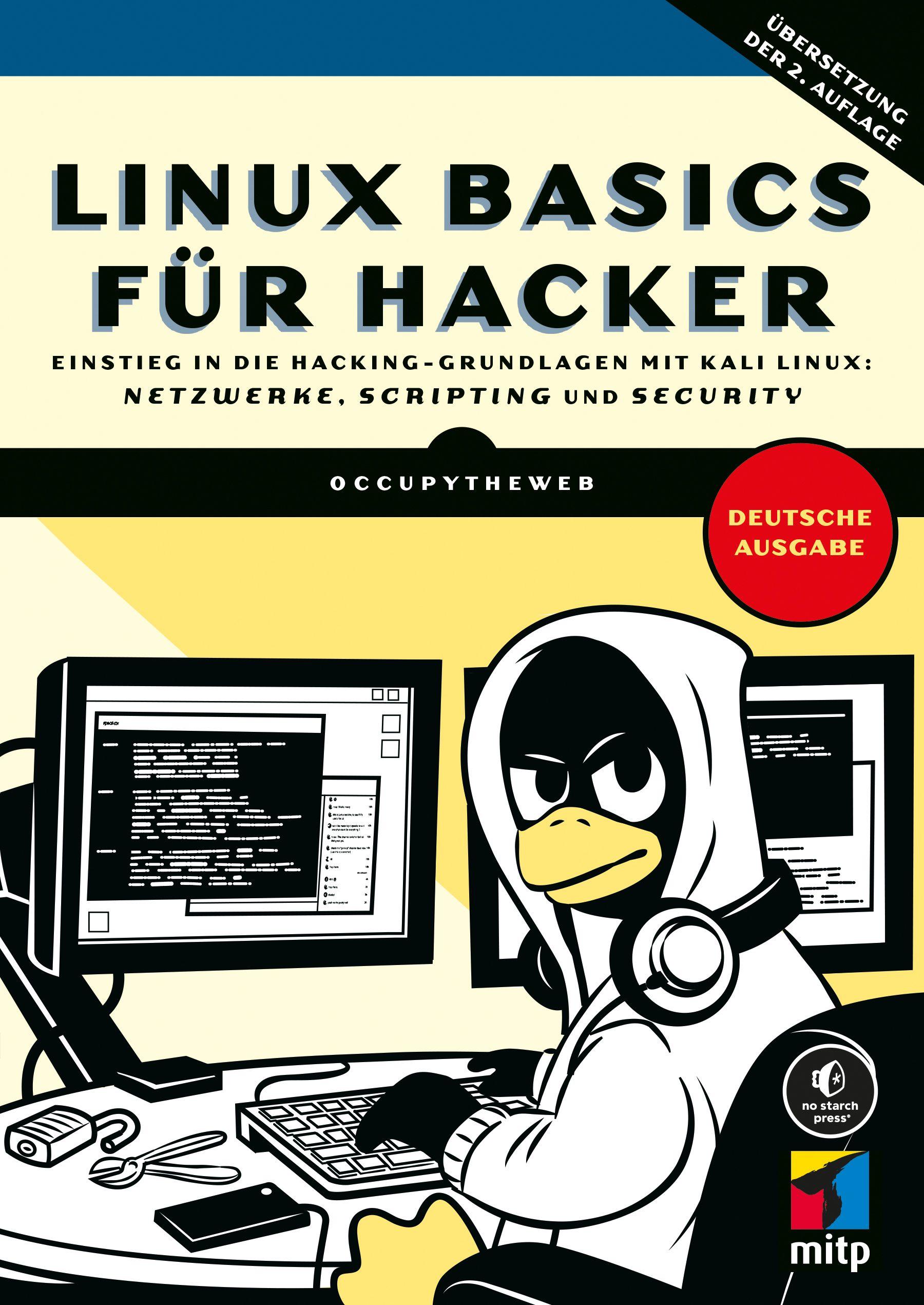 Vorderes Coverbild Linux-Basics für Hacker