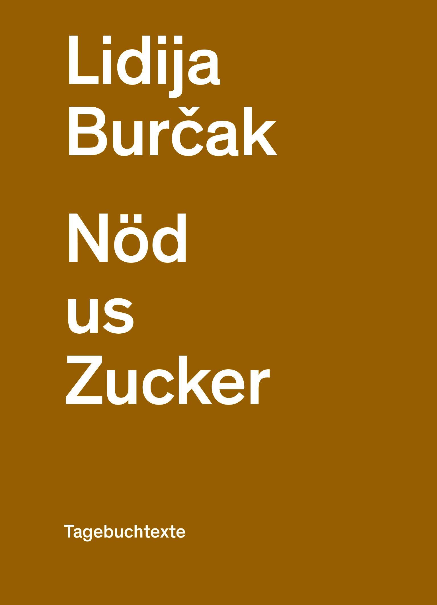 Vorderes Coverbild Nöd us Zucker
