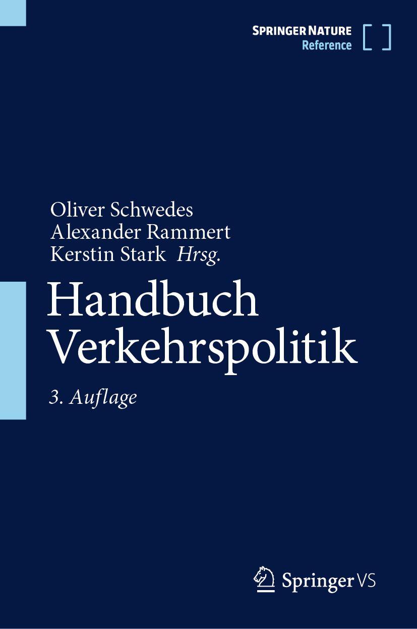 Vorderes Coverbild Handbuch Verkehrspolitik