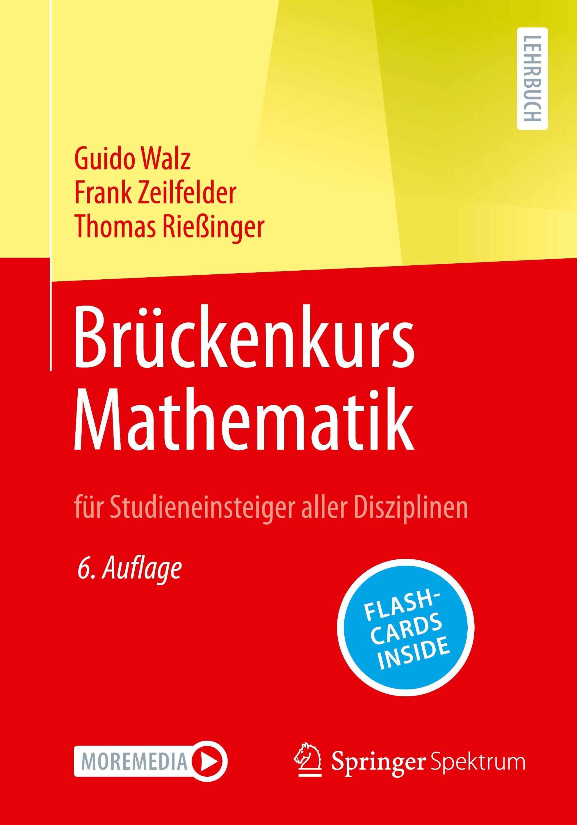 Vorderes Coverbild Brückenkurs Mathematik