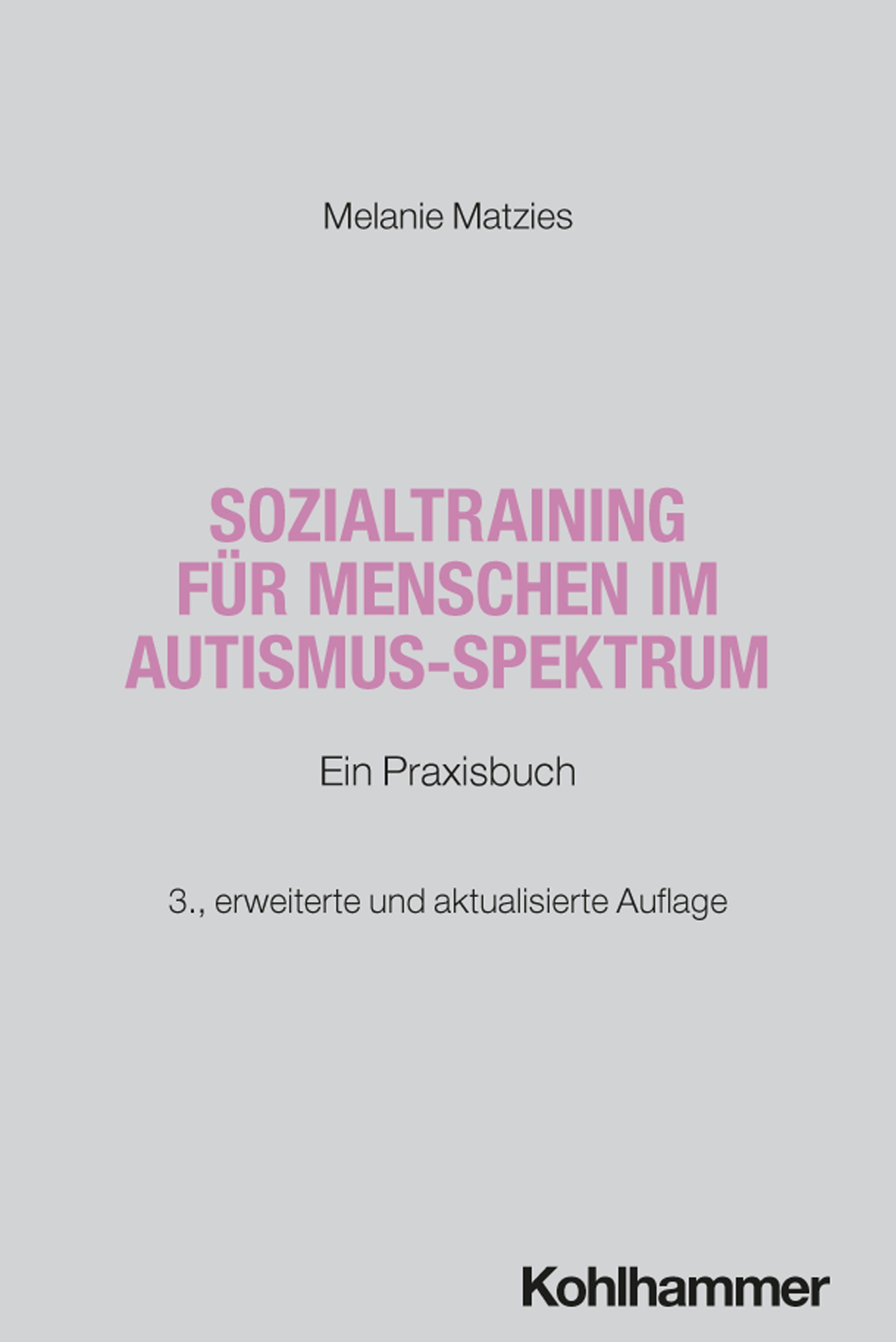 Vorderes Coverbild Sozialtraining für Menschen im Autismus-Spektrum
